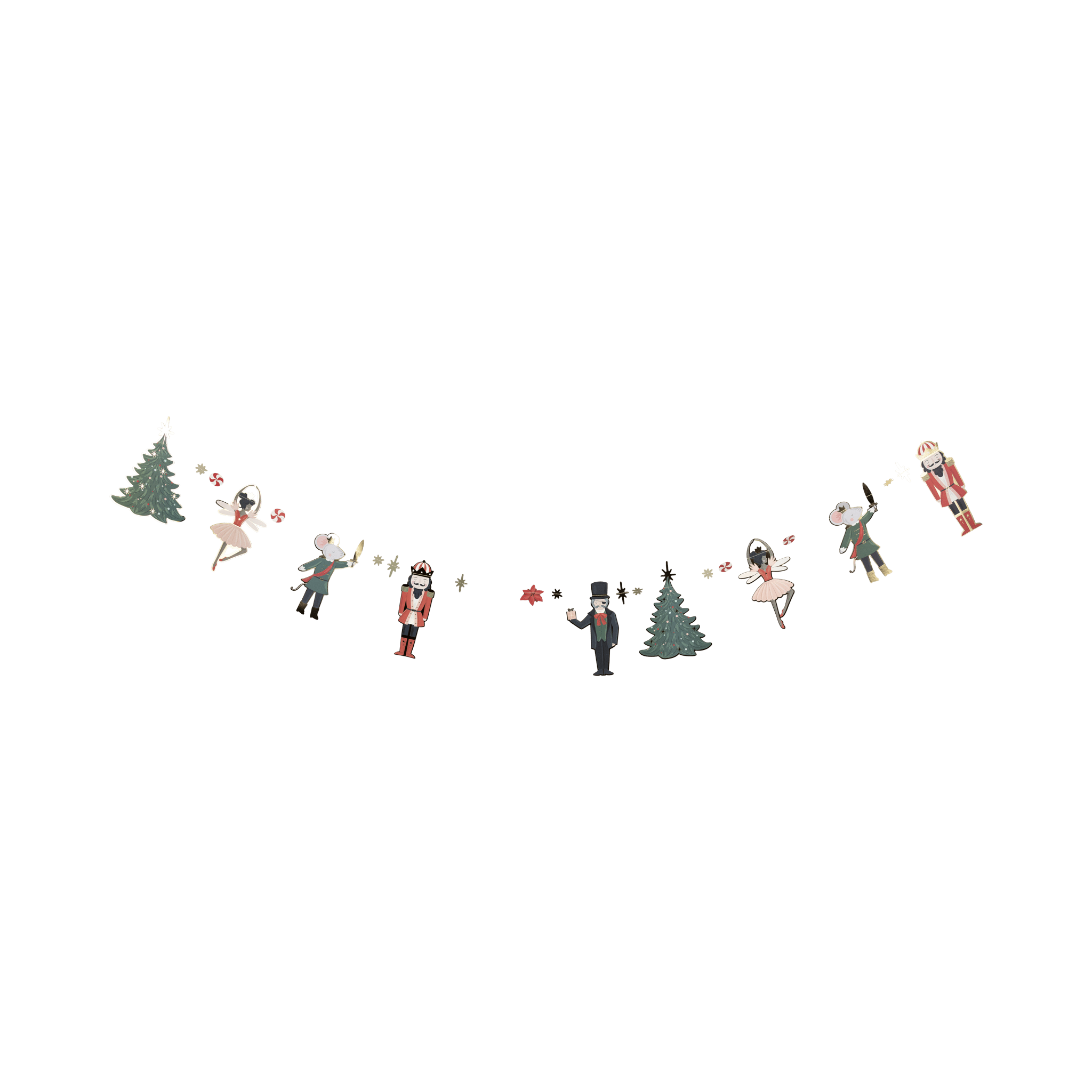 Nutcracker Banner Set - bubblegum market