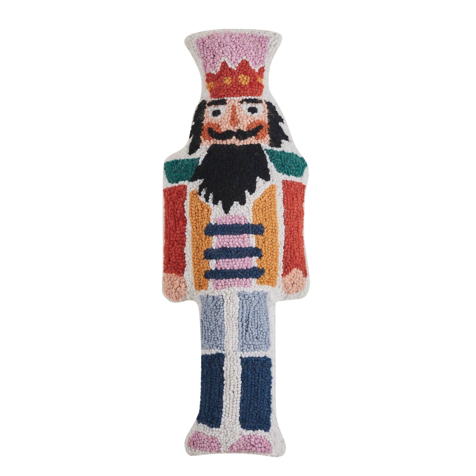 Nutcracker Shaped Hook Pillow - Ampersand - bubblegum market