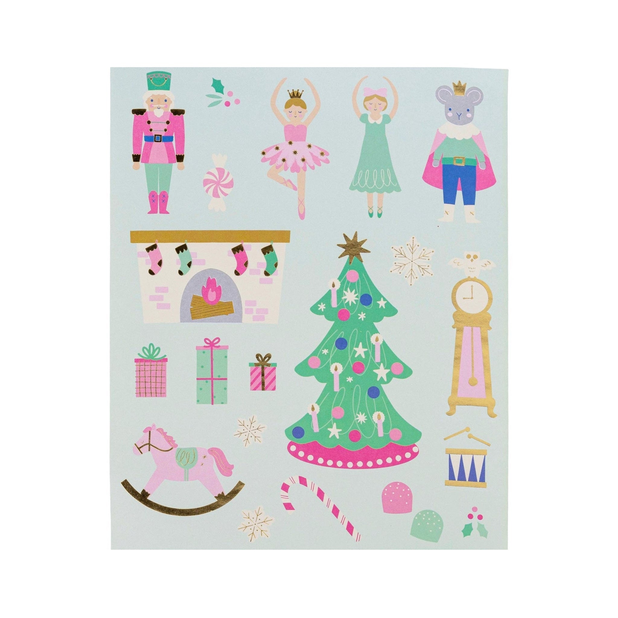 Nutcracker Sticker and Coloring Activity Kit - bubblegum market