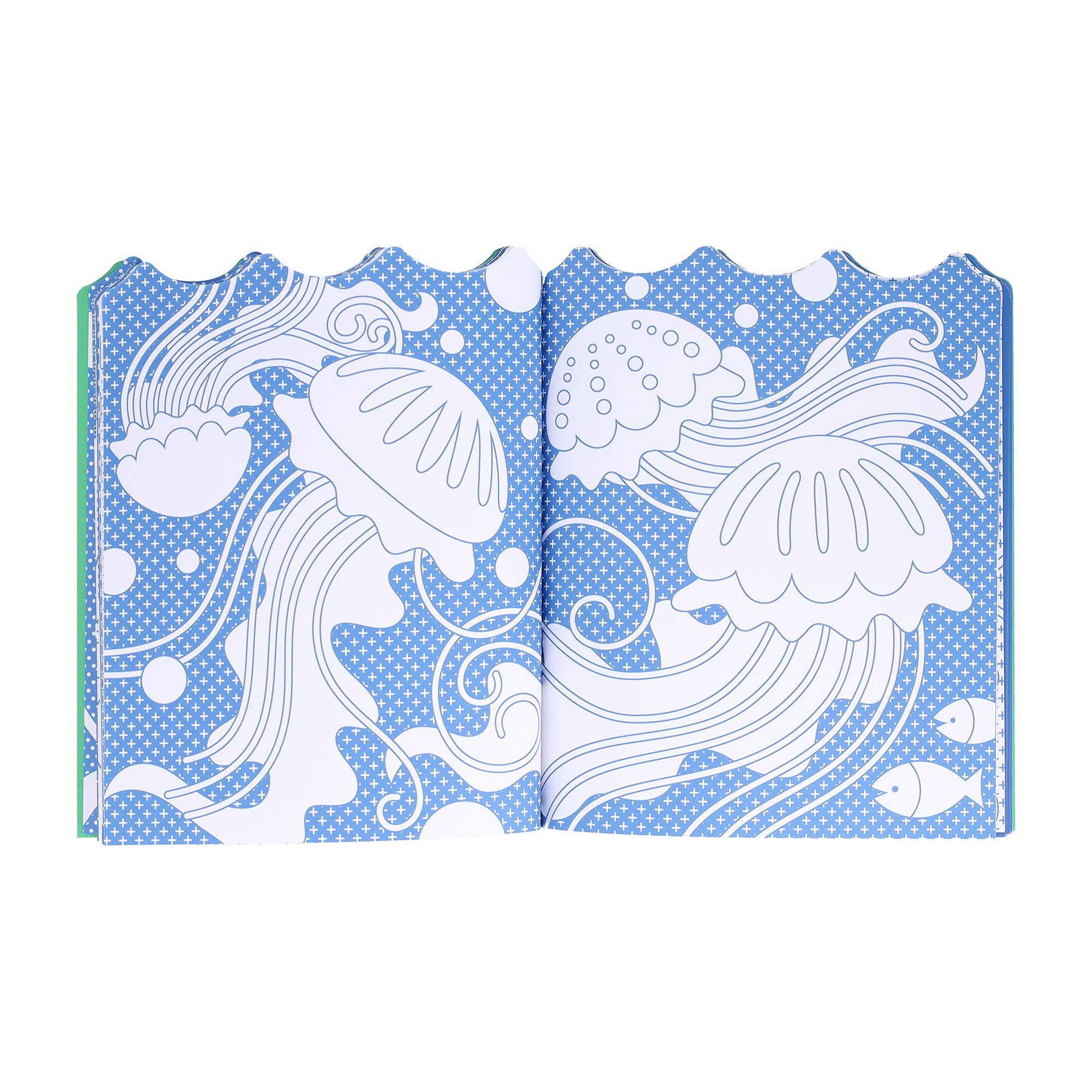 Ocean Coloring Book + Stickers - bubblegum market