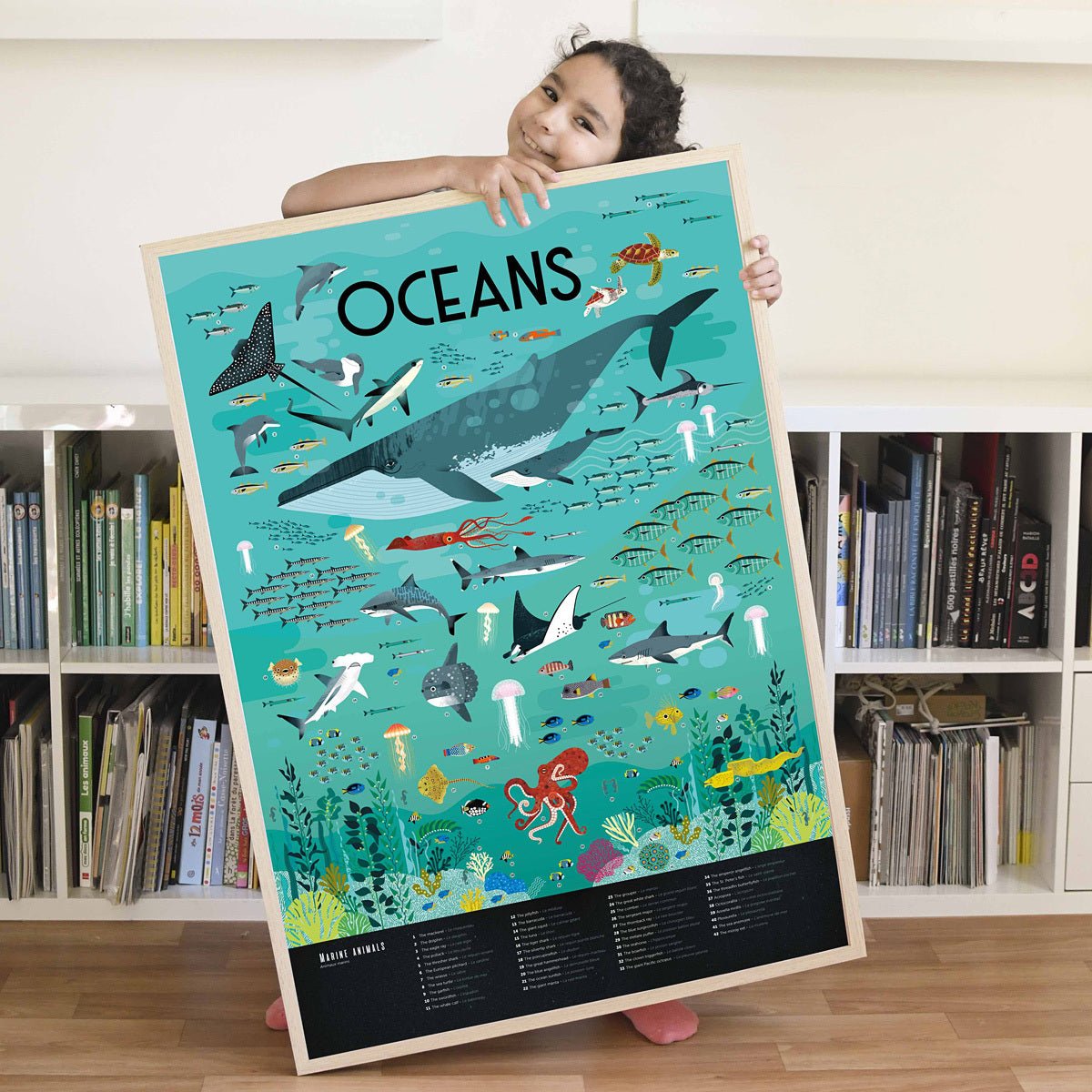 Ocean Discovery Sticker Poster - bubblegum market