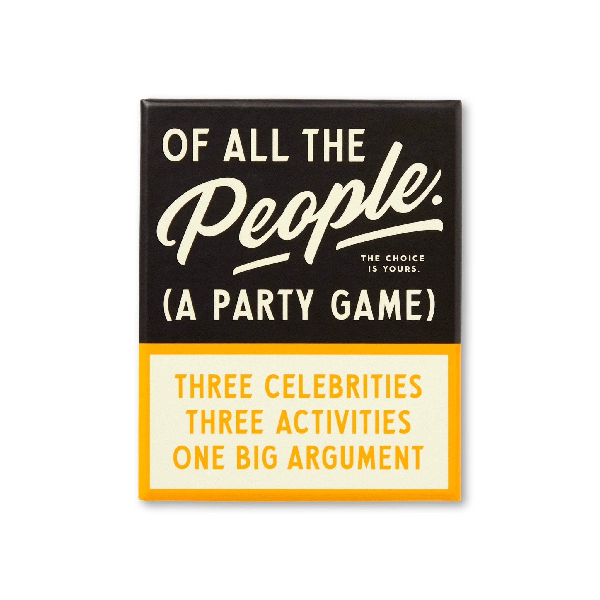 Of All The People Social / Party Game - bubblegum market