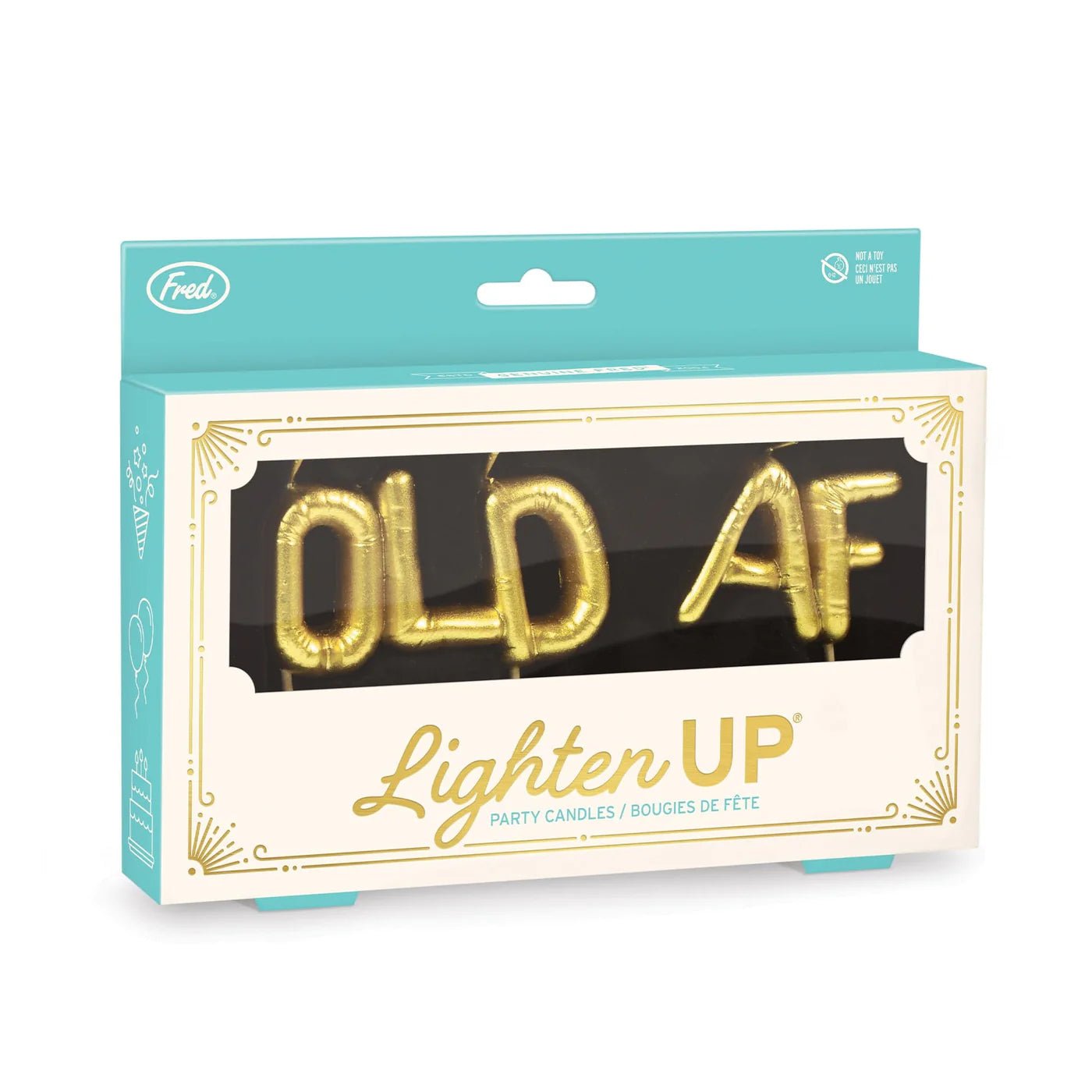 "OLD AF" Birthday Candles - bubblegum market