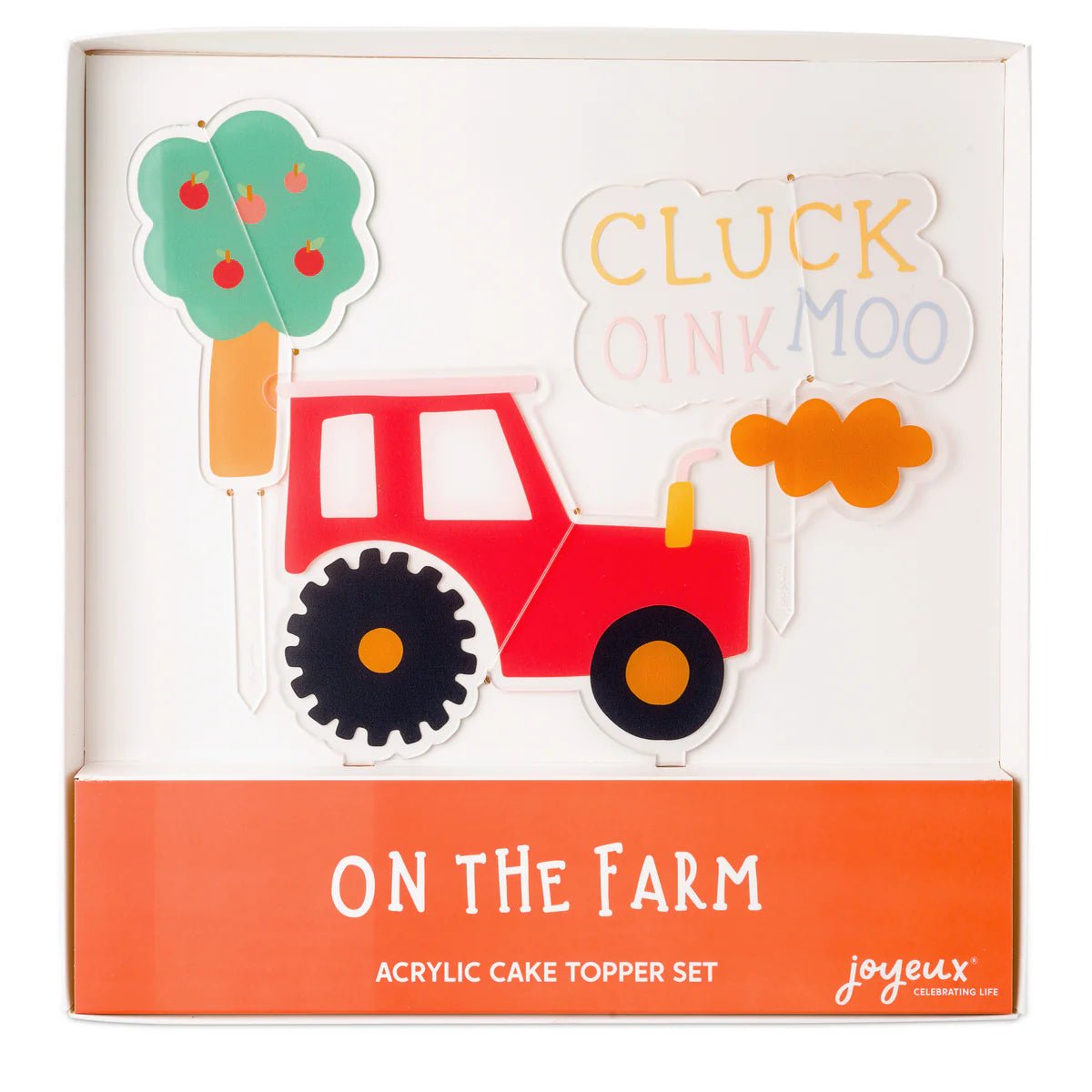 ON THE FARM Acrylic Cake Toppers - bubblegum market