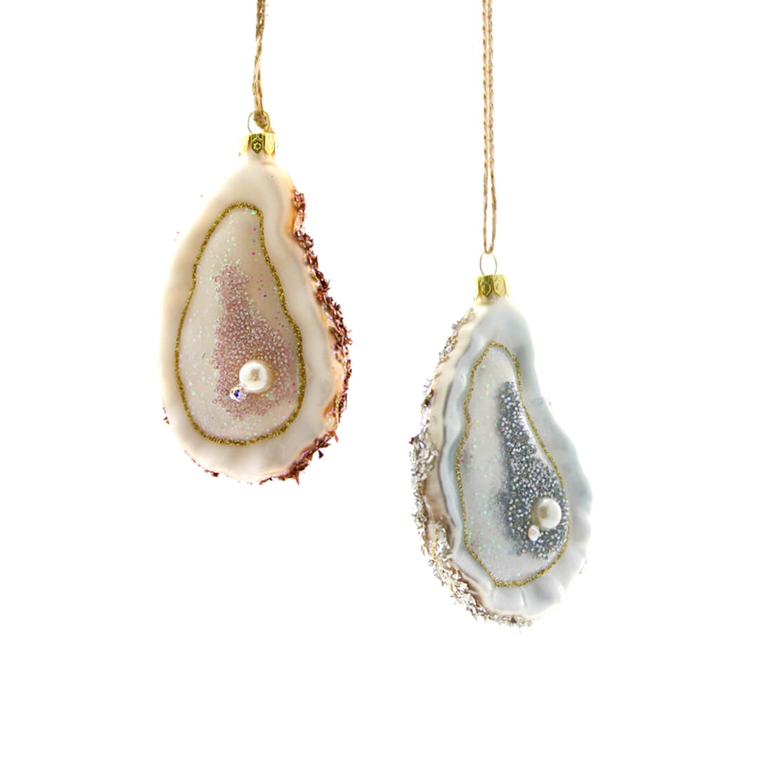 Oyster w/ Pearl Ornament 4" - bubblegum market