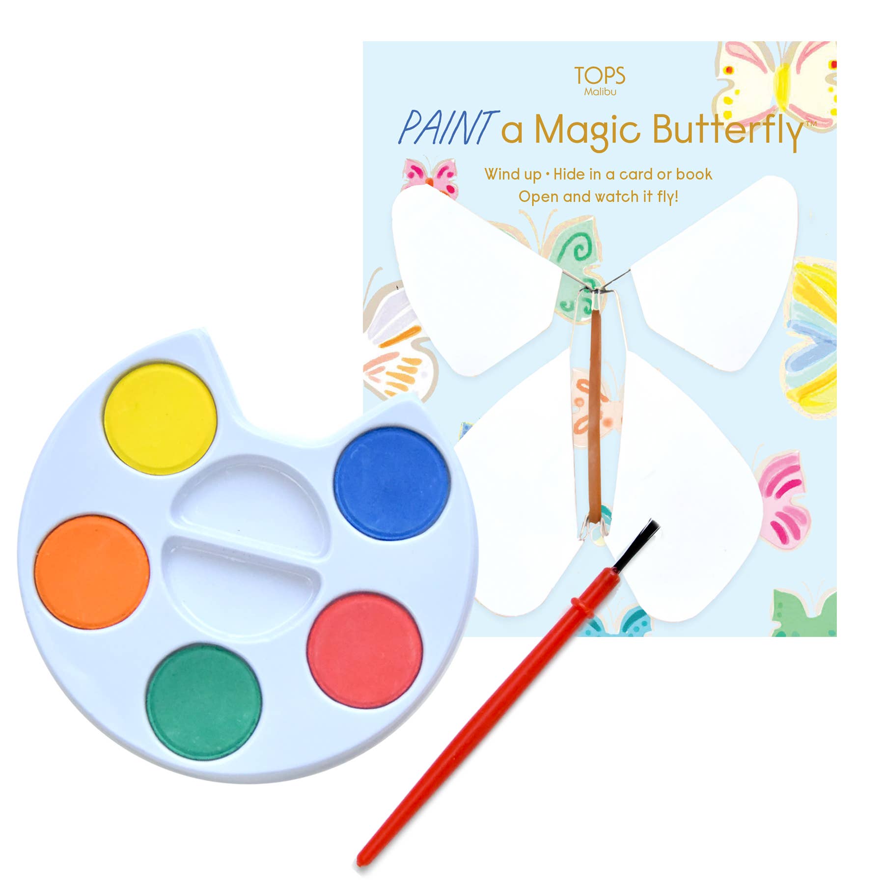 Paint Your Own Flying Magic Butterfly® - bubblegum market