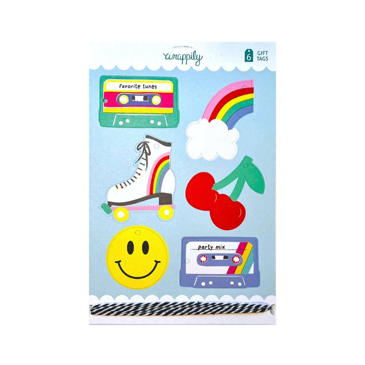Party Time! Pop - Out Gift Tags (Set of 6) - bubblegum market