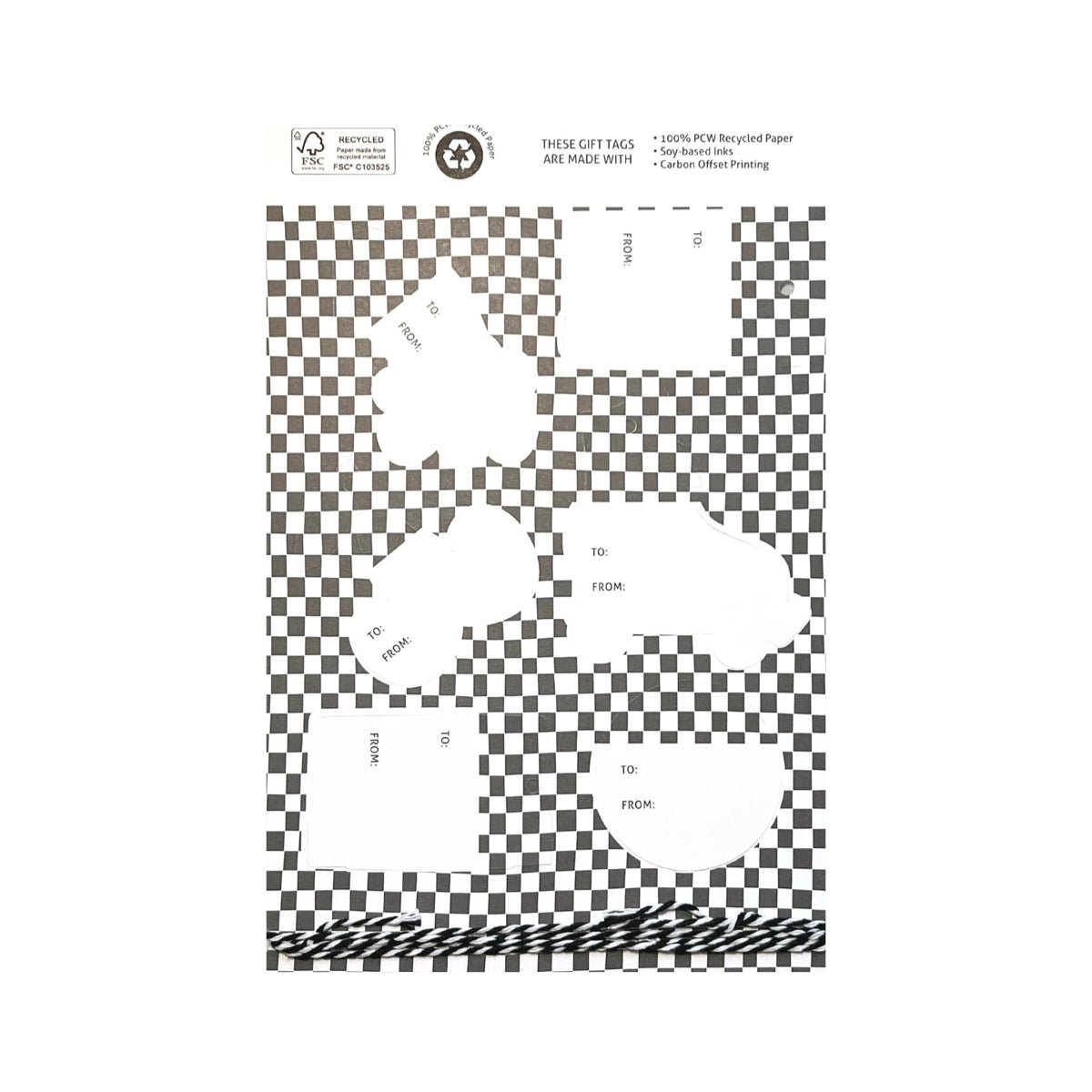 Party Time! Pop - Out Gift Tags (Set of 6) - bubblegum market