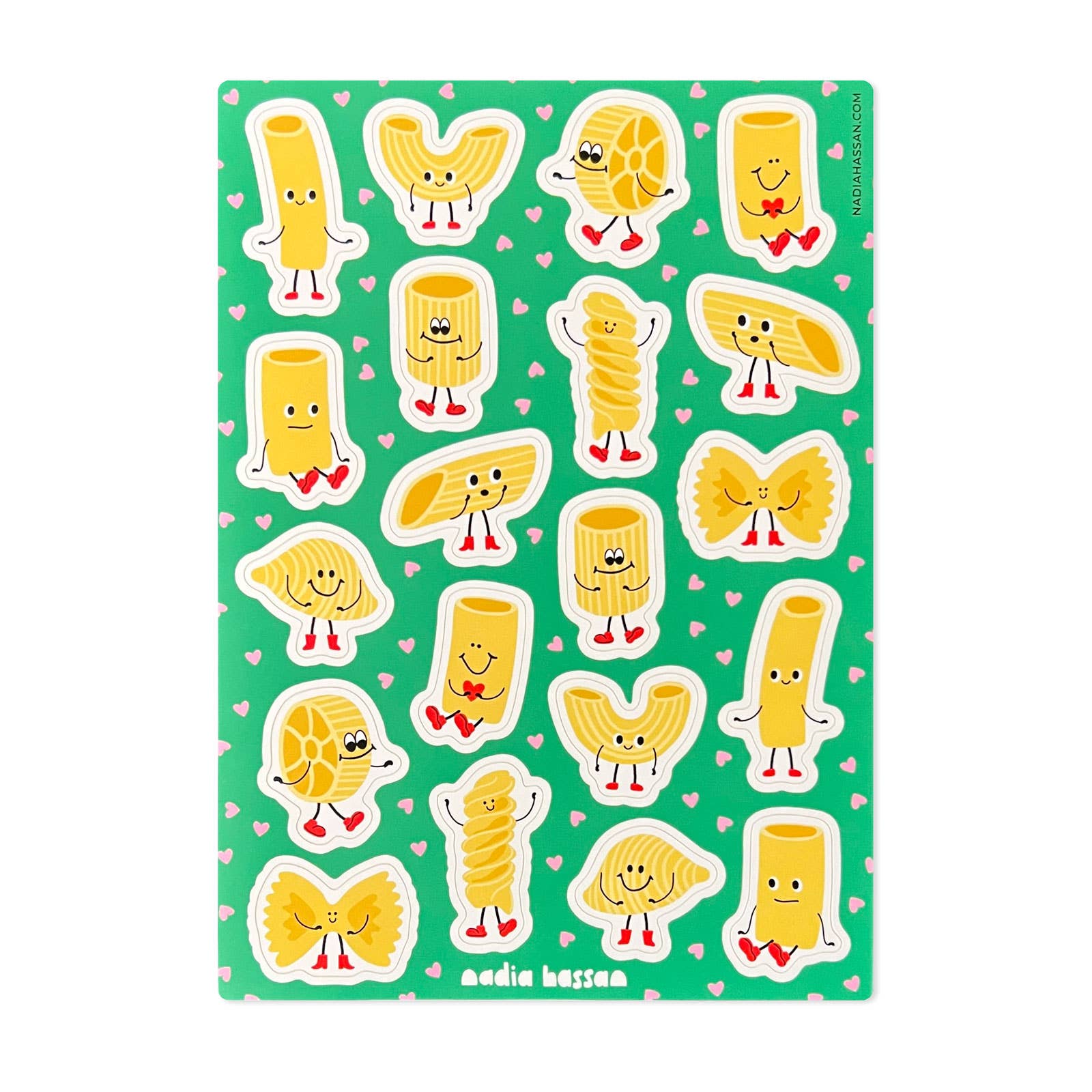 Pasta Pals Vinyl Sticker Sheet - bubblegum market