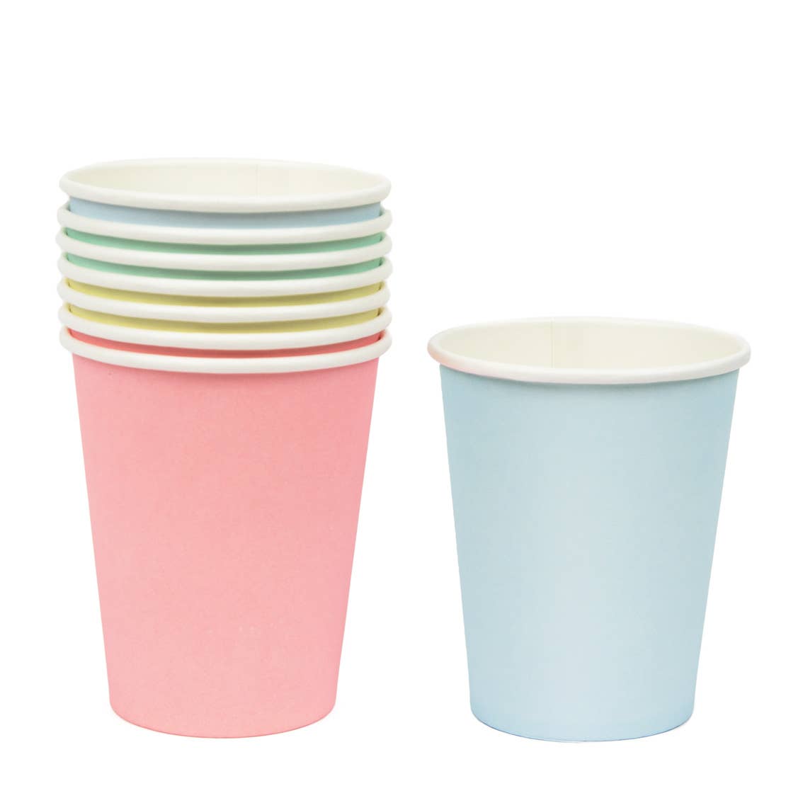 Pastel Paper Party Cups - bubblegum market