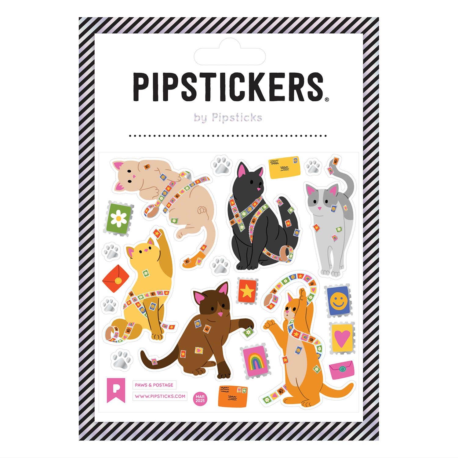 Paws & Postage Stickers - bubblegum market
