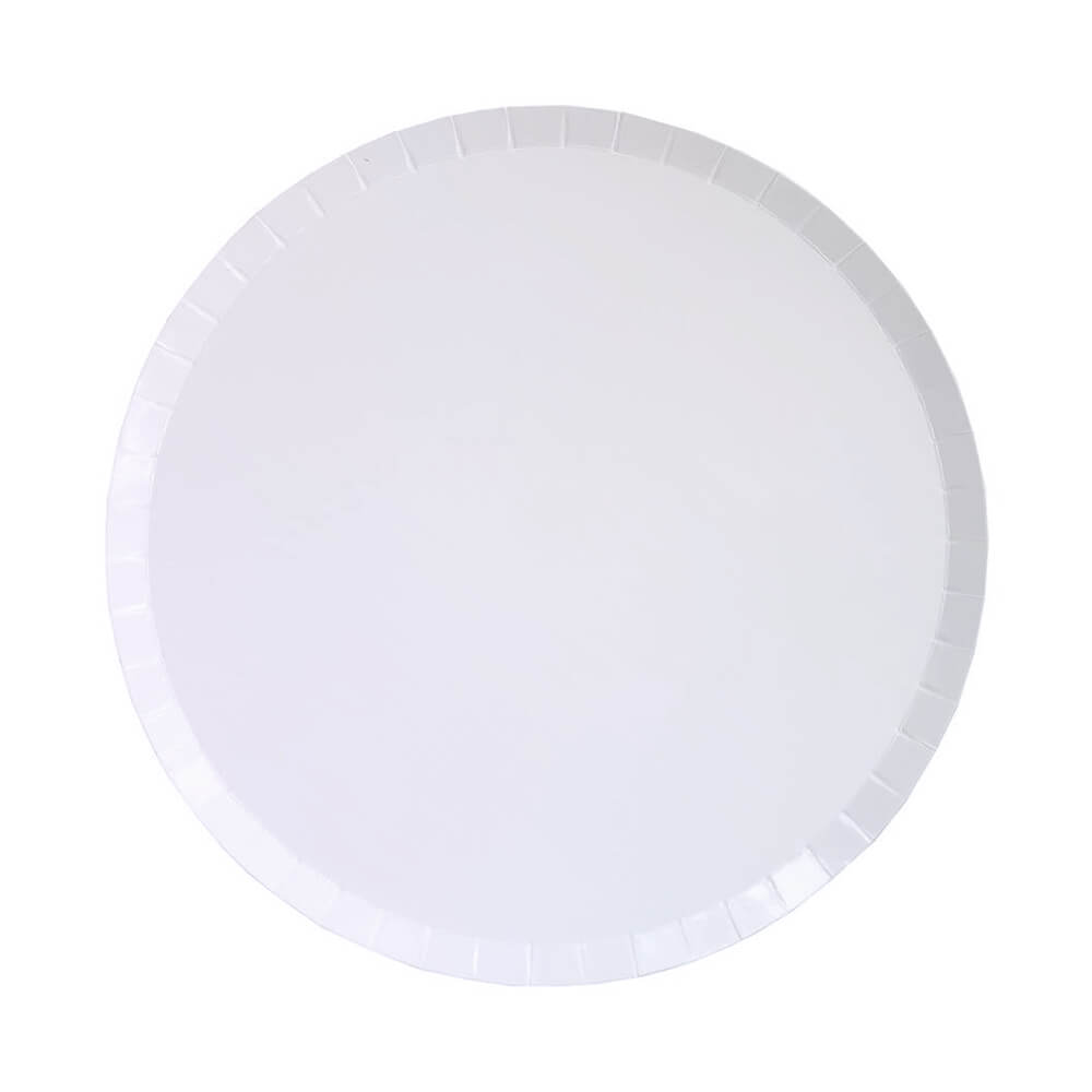 Pearlescent Dessert Plates 8" - bubblegum market