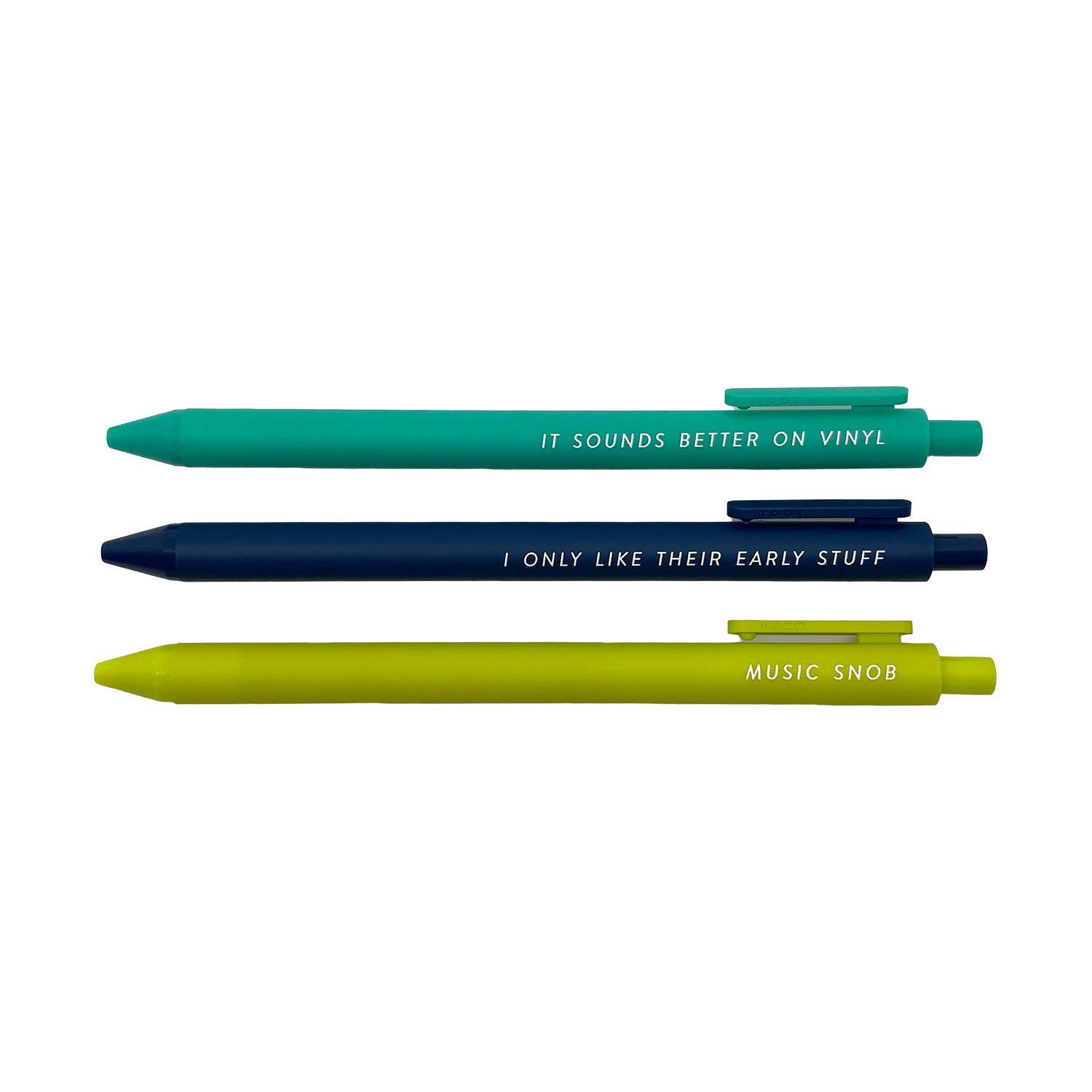 Pens for Music Snobs - bubblegum market