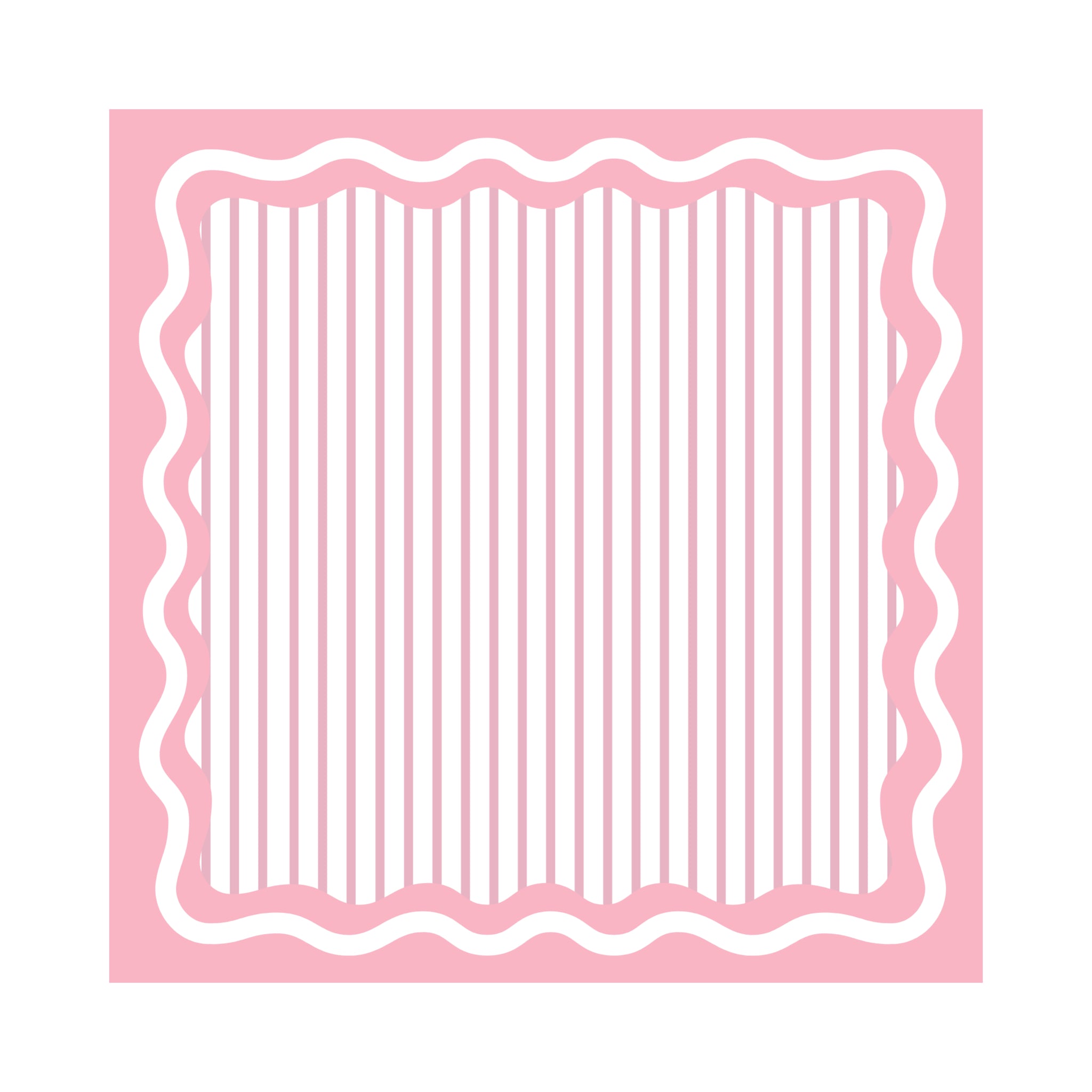 Perfectly Pink Paper Placemats - bubblegum market