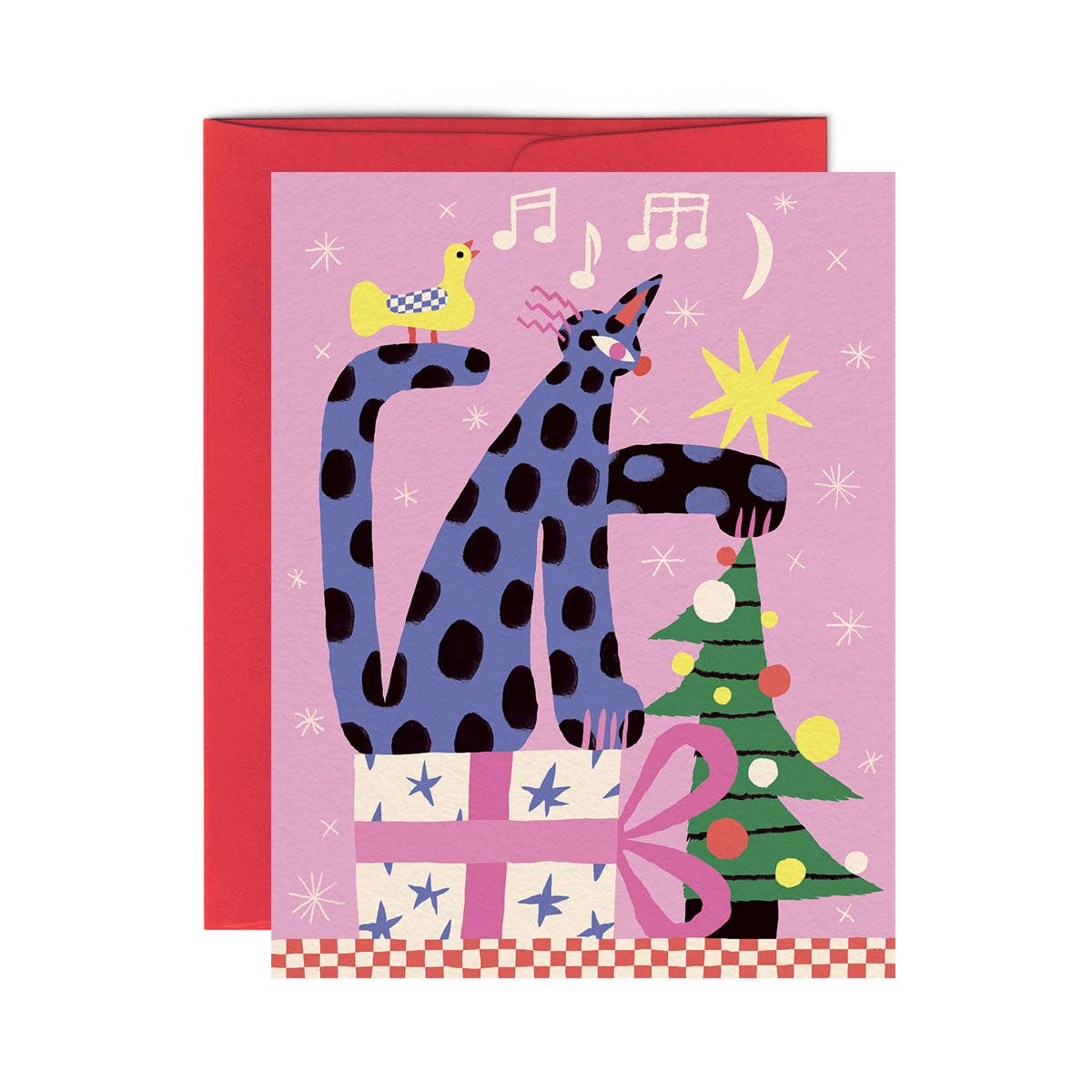 PET / CHOUCHOU Holiday Greeting Card - bubblegum market