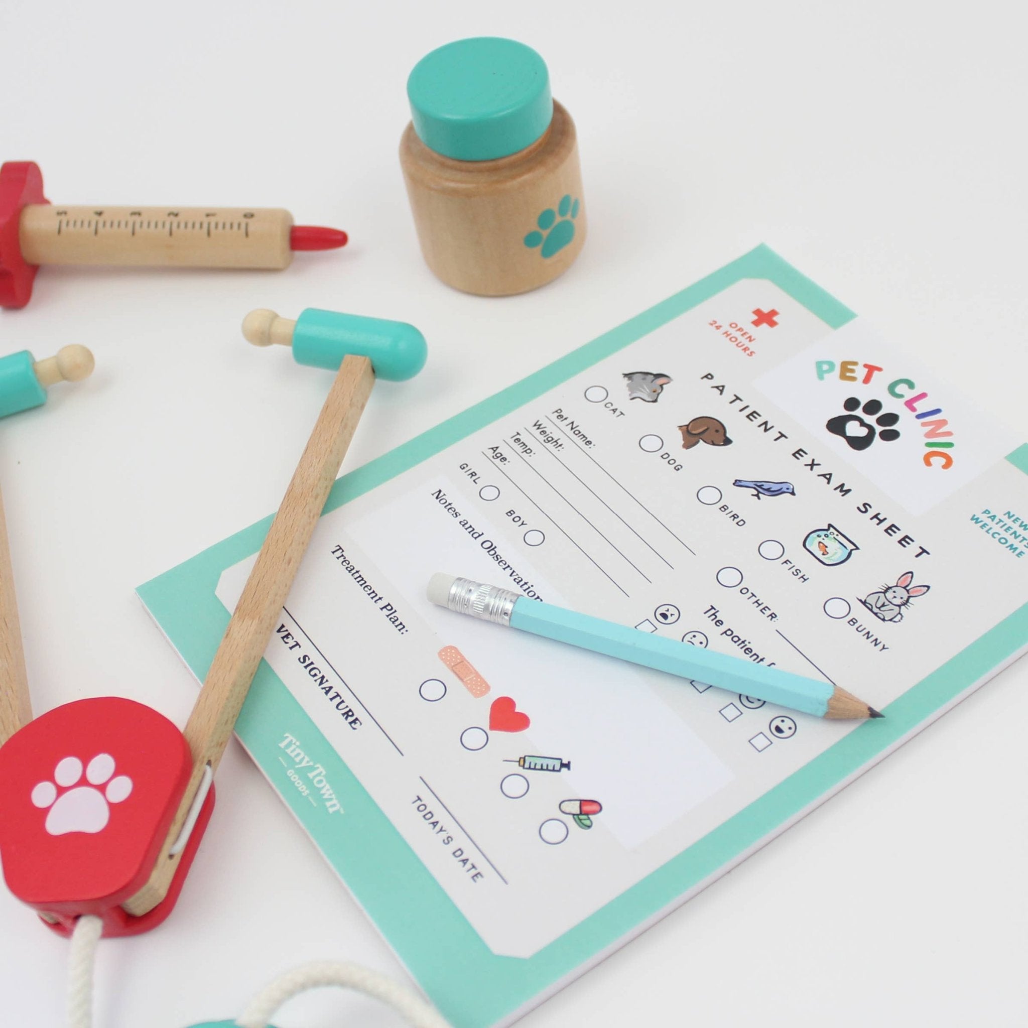 Pet Clinic Play Notepad - bubblegum market