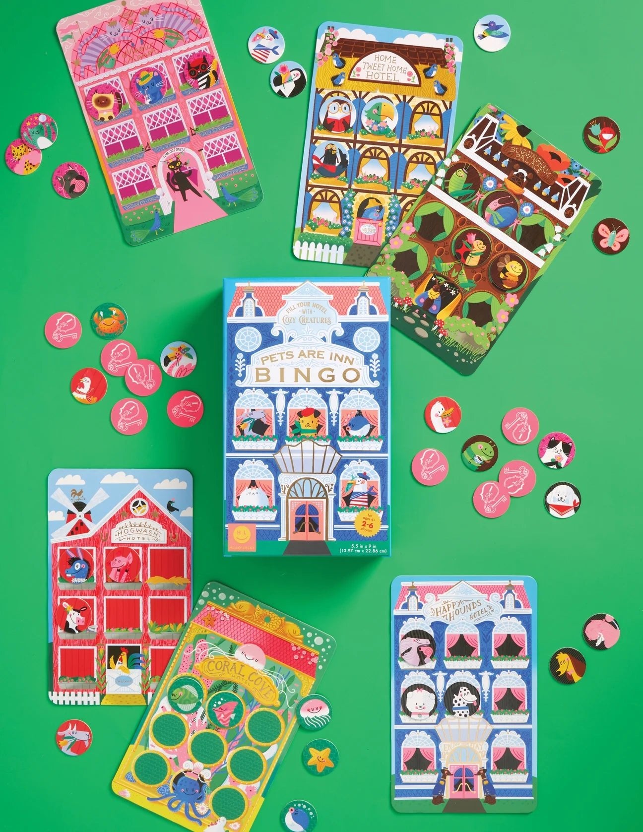 PETS ARE INN Bingo Game - bubblegum market