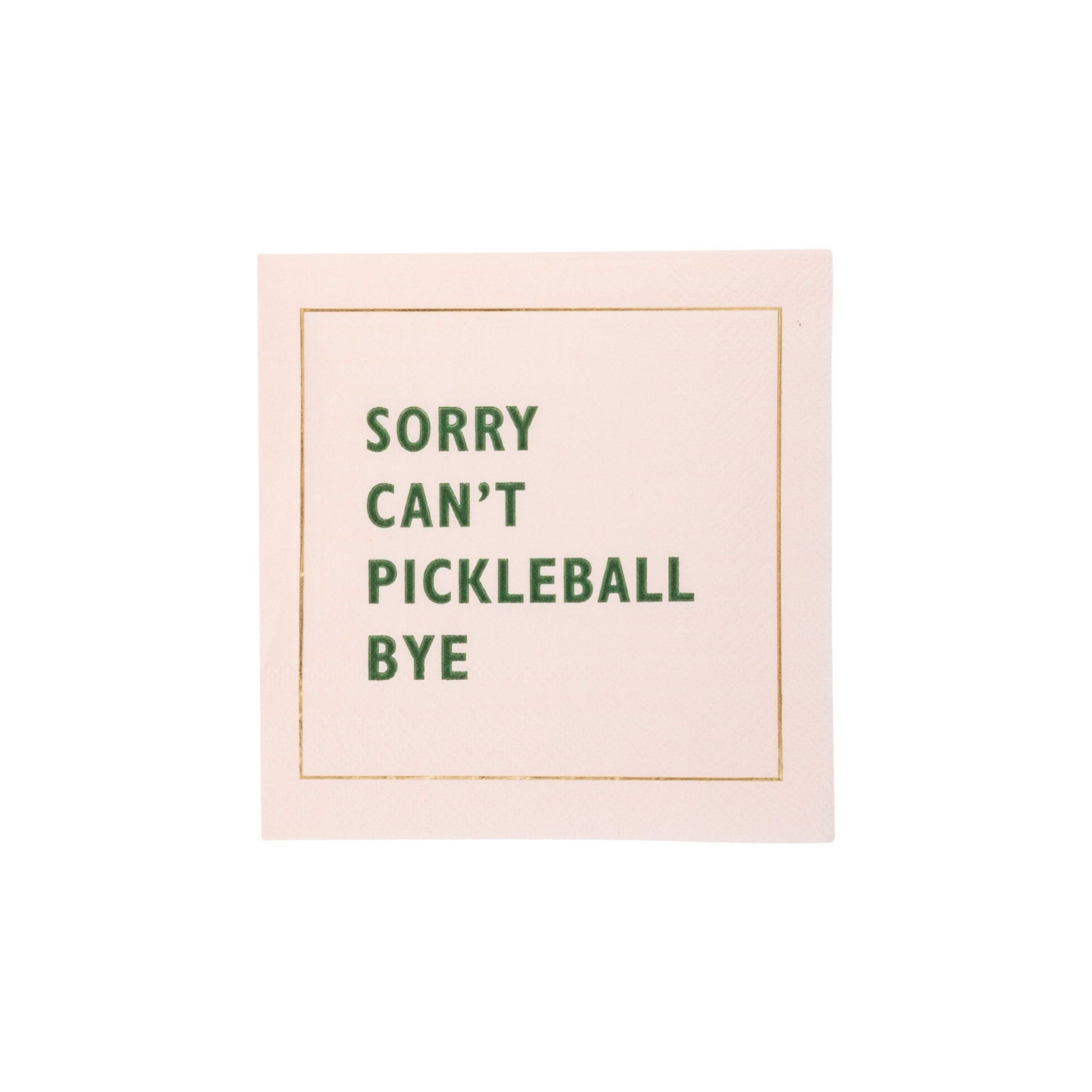 Pickleball Sayings Napkins - bubblegum market