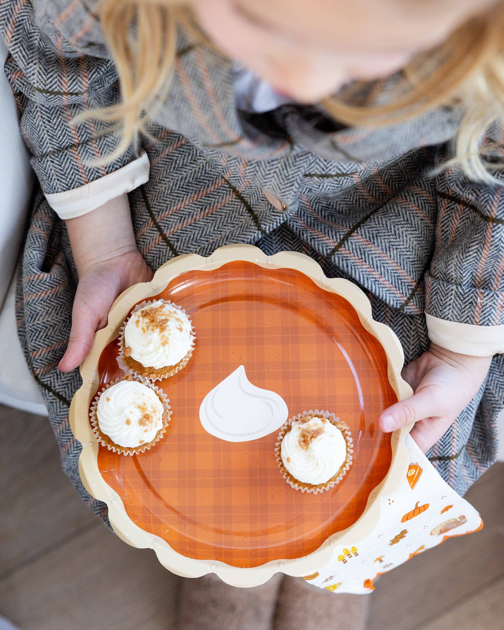 Pie Dessert Paper Plates 8.5" - bubblegum market