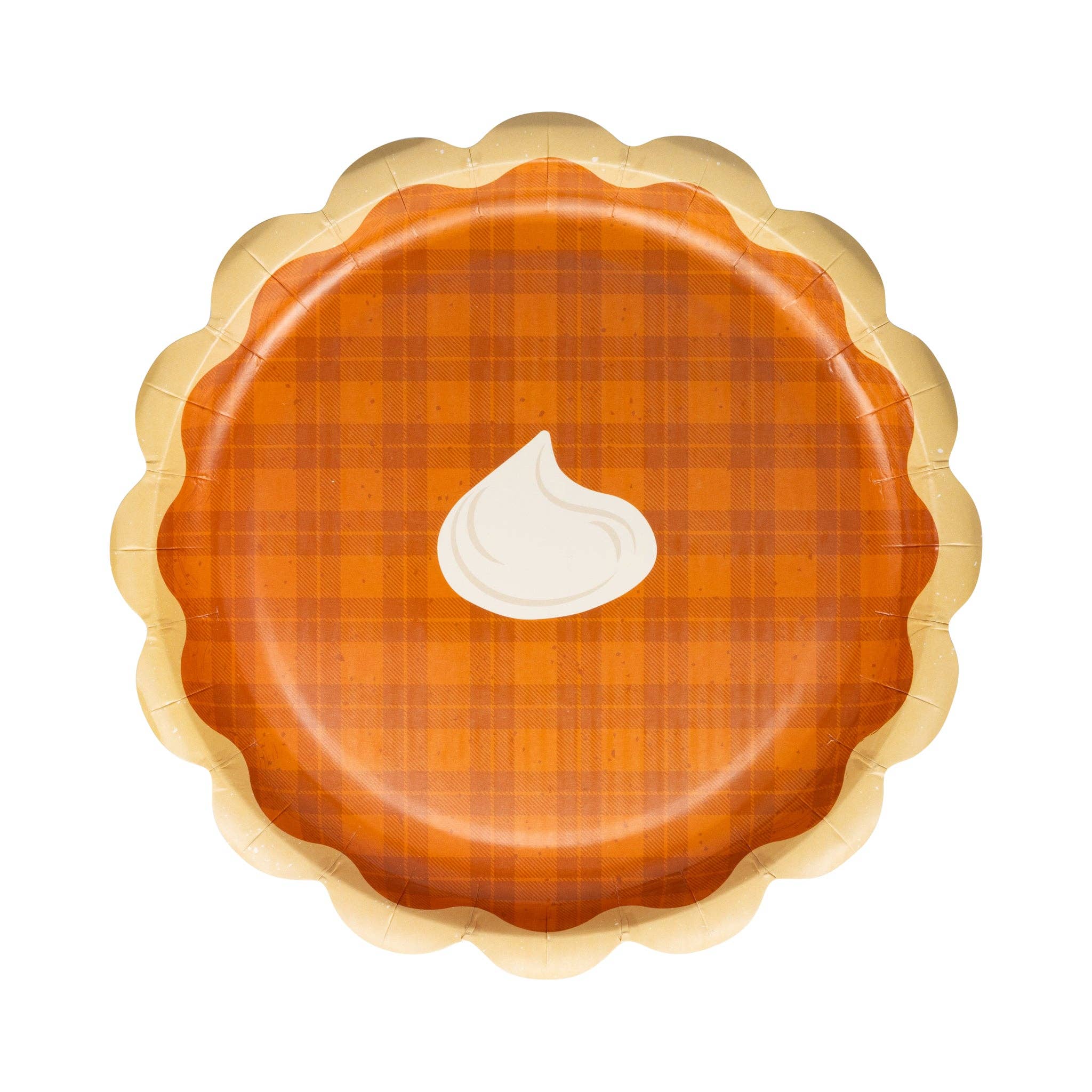 Pie Dessert Paper Plates 8.5" - bubblegum market
