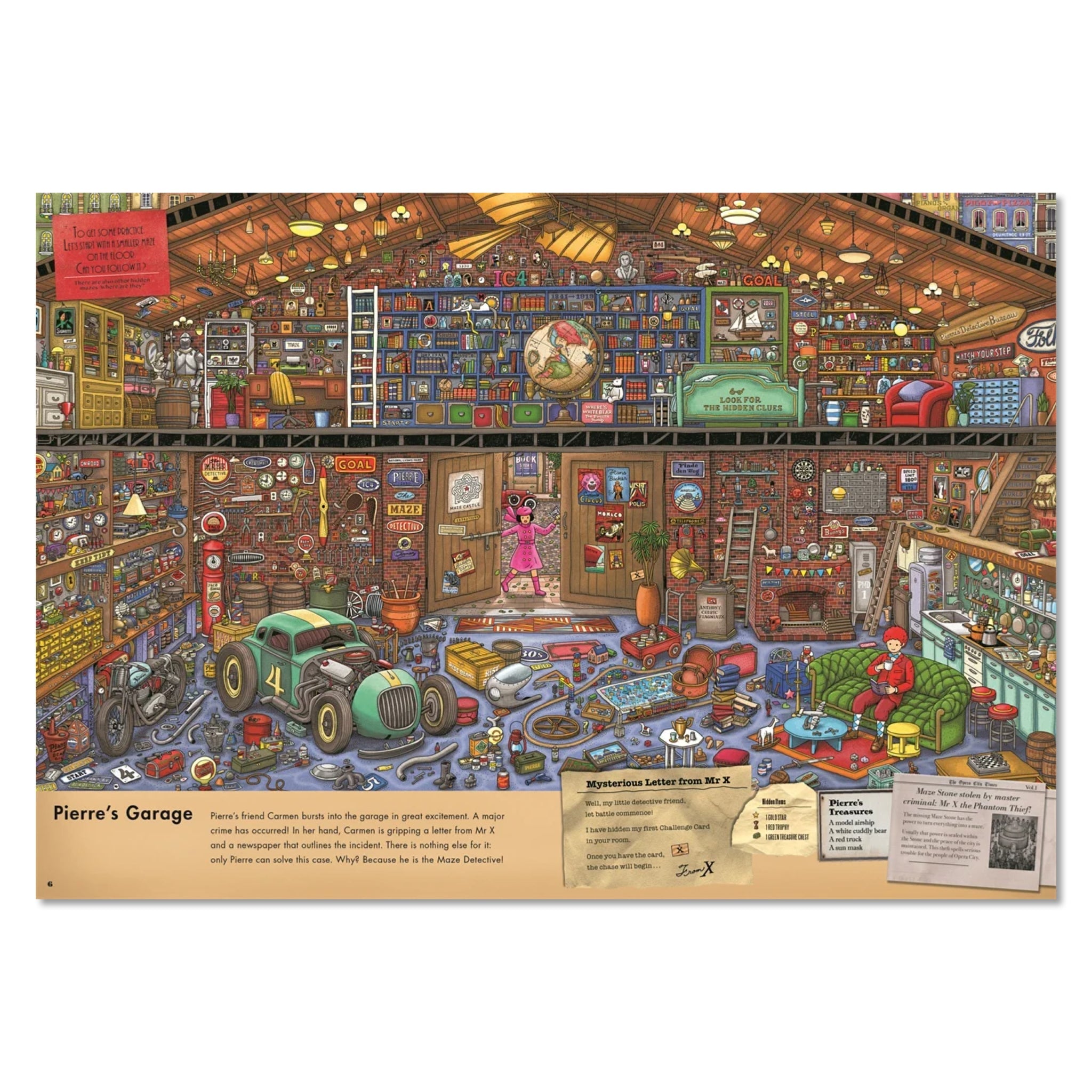 Pierre the Maze Detective: The Search for the Stolen Maze Stone - bubblegum market