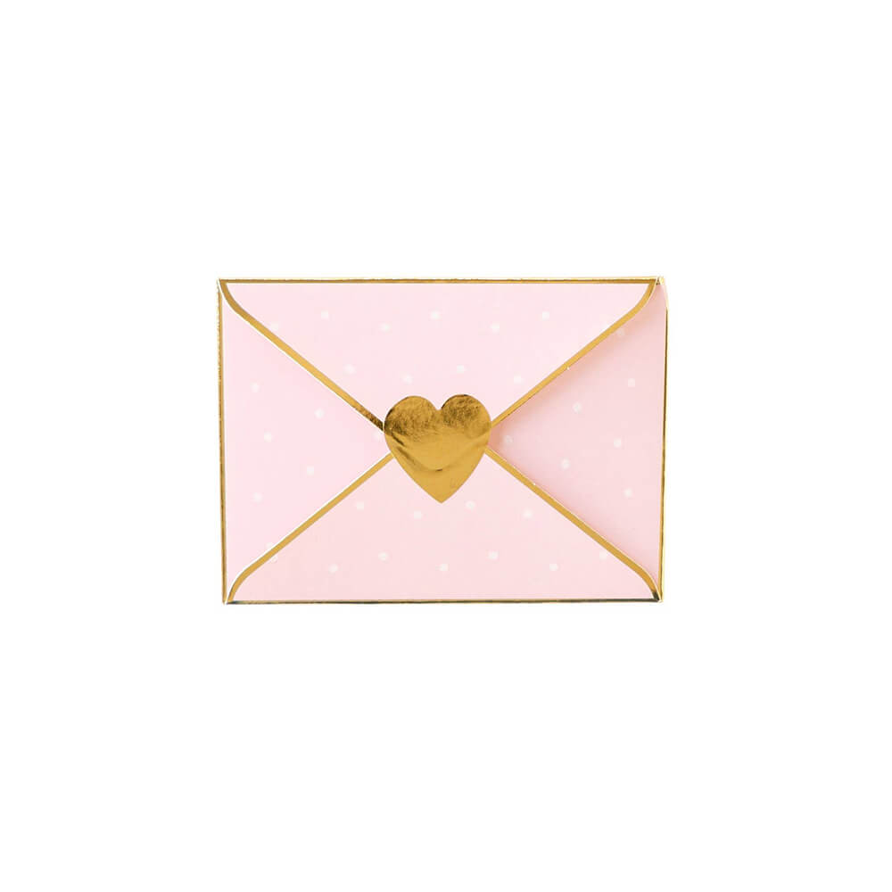 Pink Envelope Treat Boxes (8ct) - bubblegum market