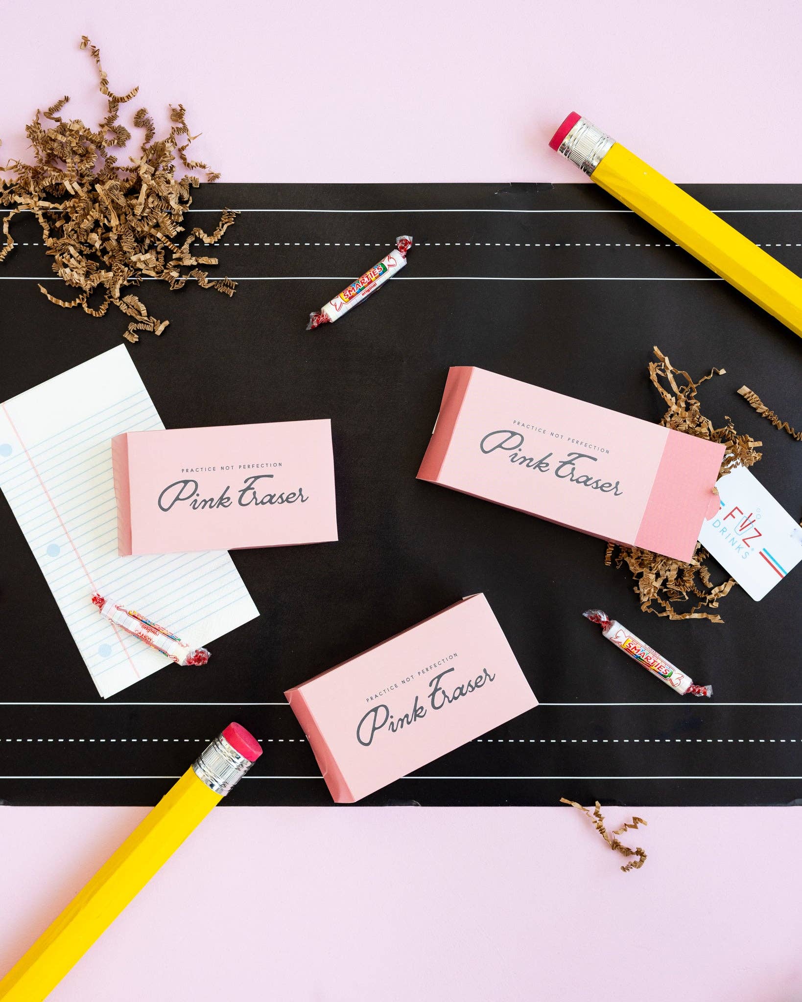Pink Eraser Treat Boxes (8ct) - bubblegum market
