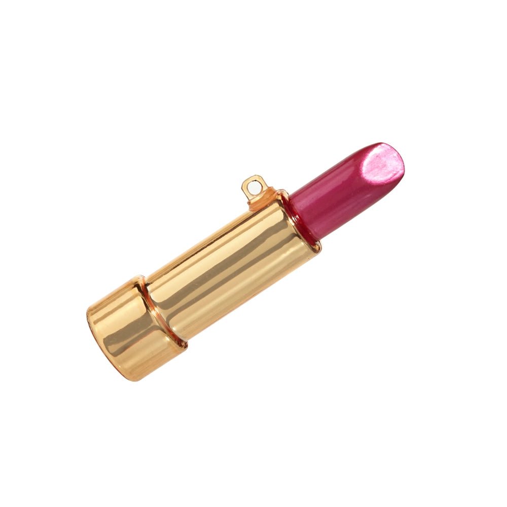 Pink Lipstick Ornament 3.5" - bubblegum market
