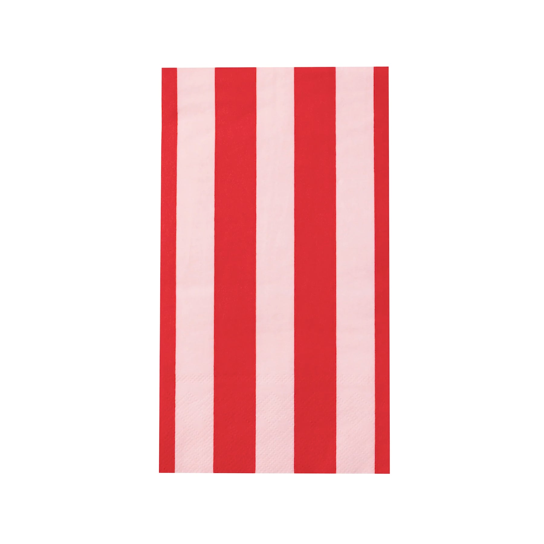 Pink & Red Cabana Stripe Guest Towel Napkins - bubblegum market