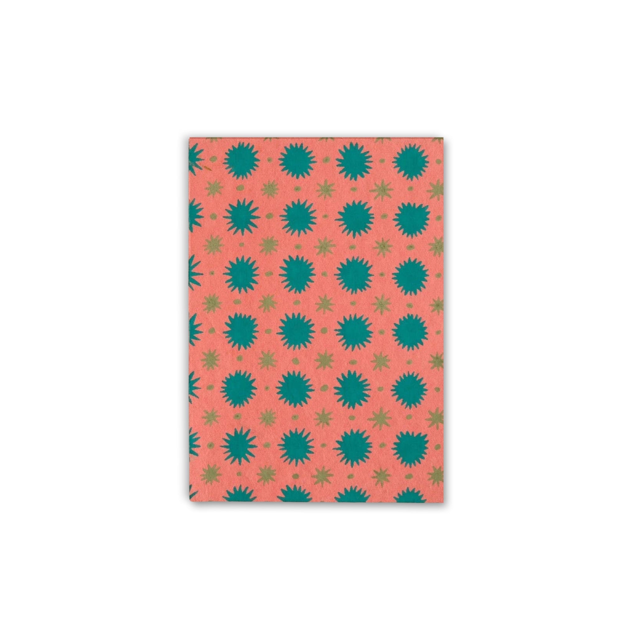Pink Stars Small A6 Scrapbook - bubblegum market