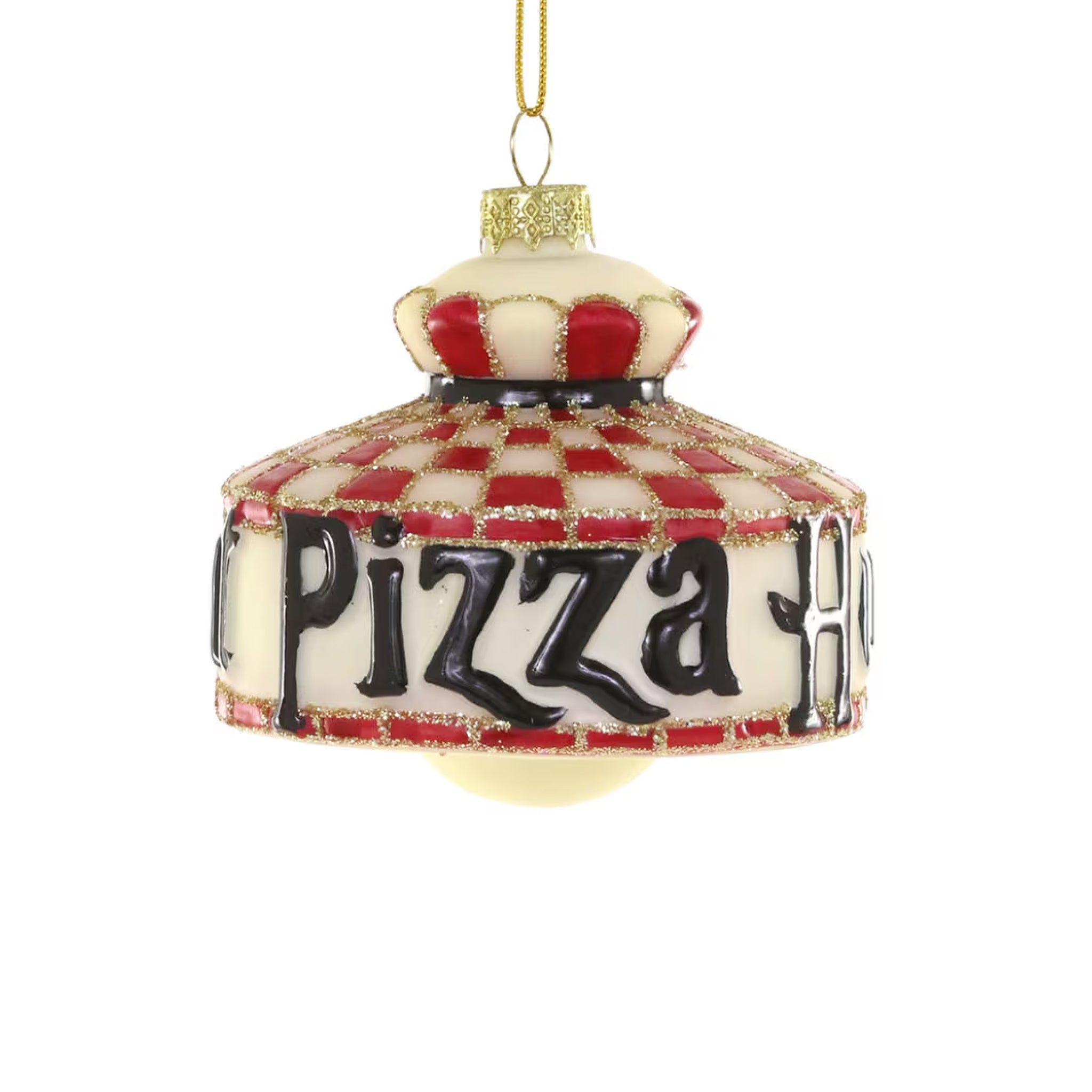 Pizza Restaurant Lamp Ornament 2.75" - bubblegum market