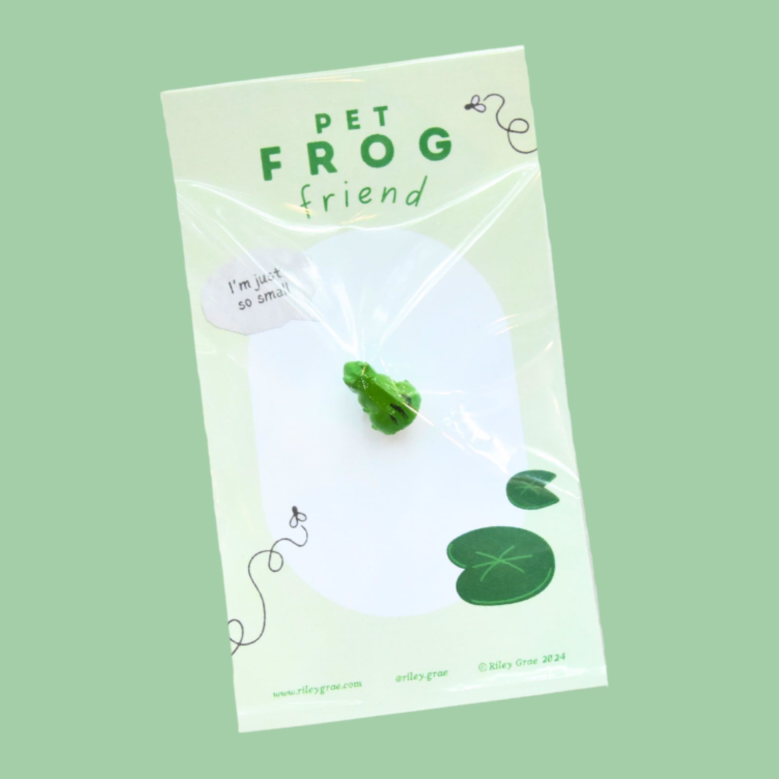 Pocket Frog | Pet Frog Friend - bubblegum market