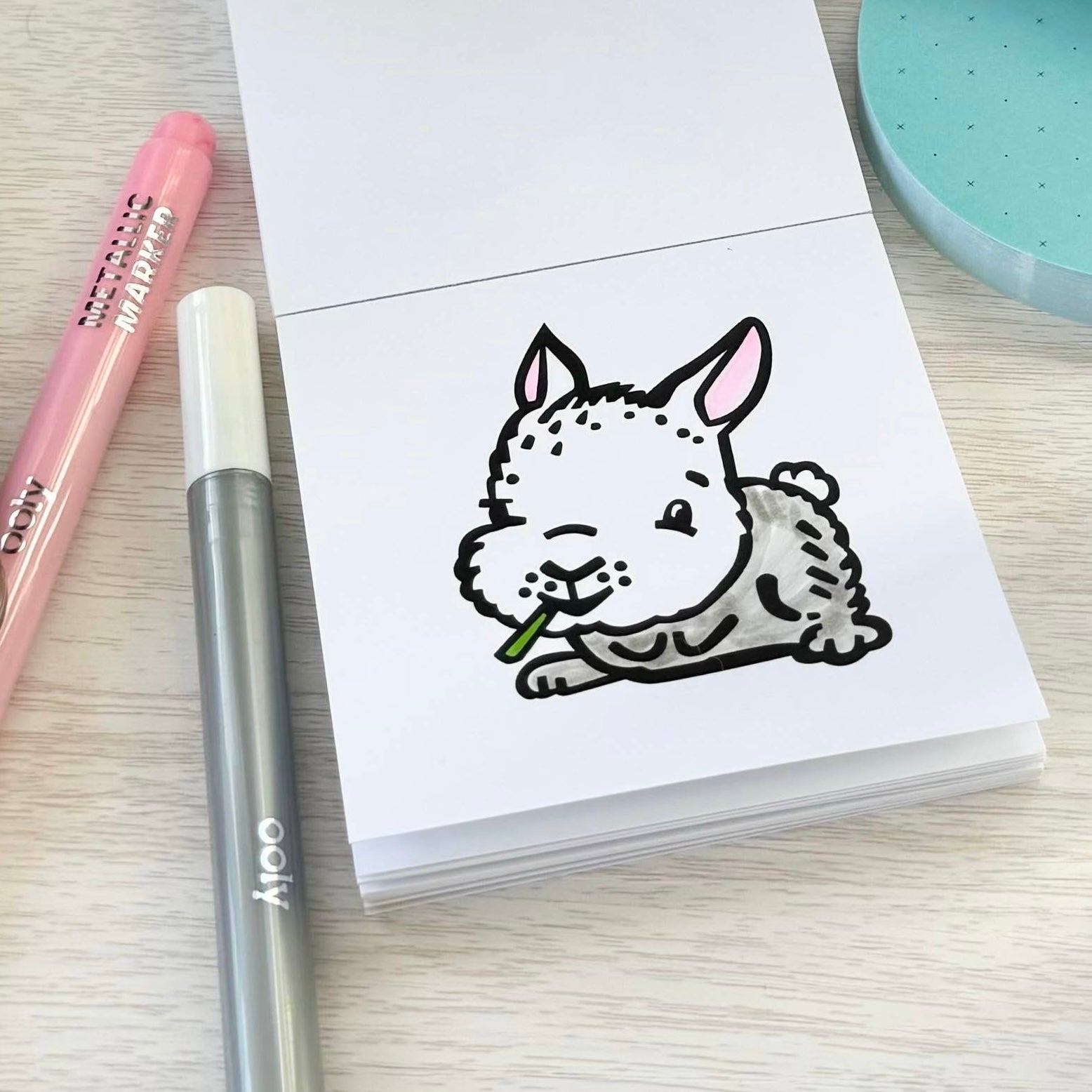 Pocket Pets Mini Coloring Book - bubblegum market