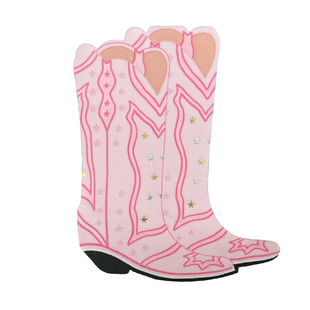 Pony Tales Large "Boot" Napkins - bubblegum market