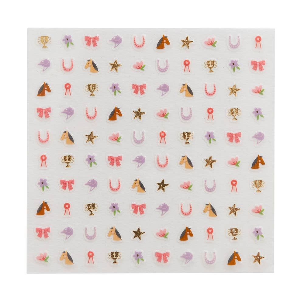 Pony Tales Nail Stickers - bubblegum market