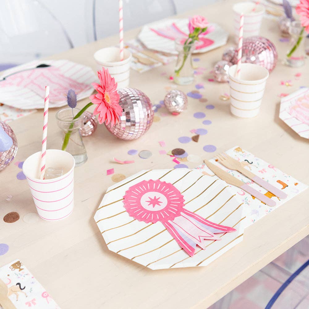 Pony Tales "Show Ribbon" Guest Napkins - bubblegum market