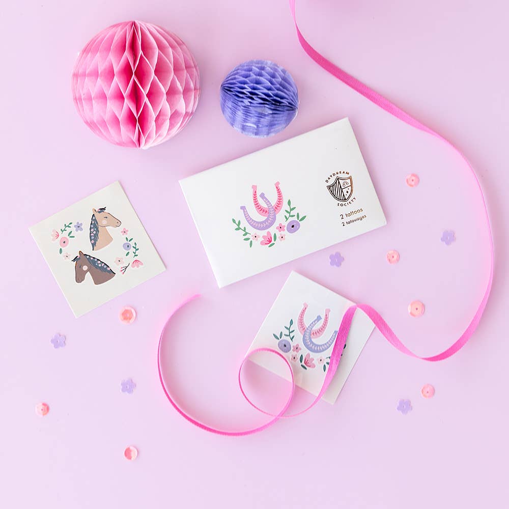 Pony Tales Temporary Tattoos - bubblegum market