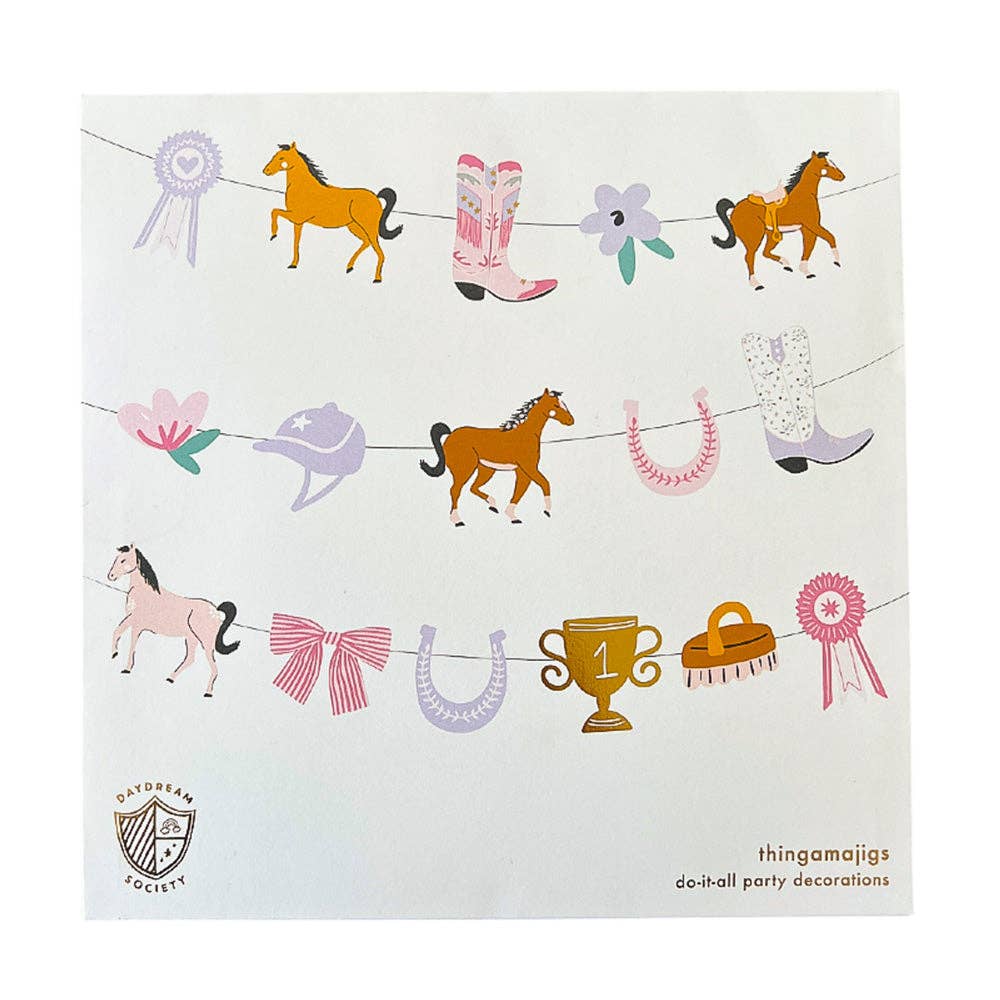 Pony Tales Thingamajigs Party Decorations / Banner - bubblegum market