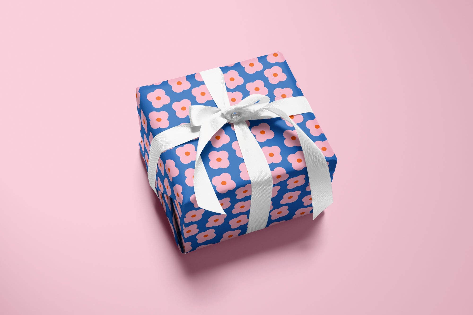 Primrose Party Floral Gift Wrap Sheets (Roll of 3) - bubblegum market
