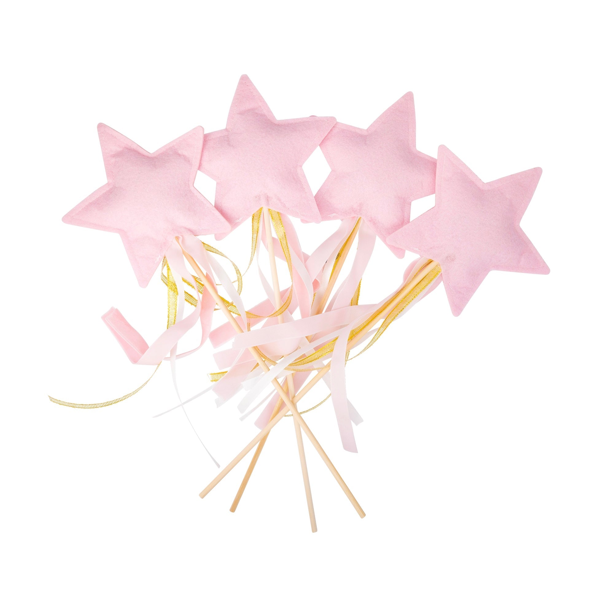 Princess Puffy Felt Wands (4pc) - bubblegum market
