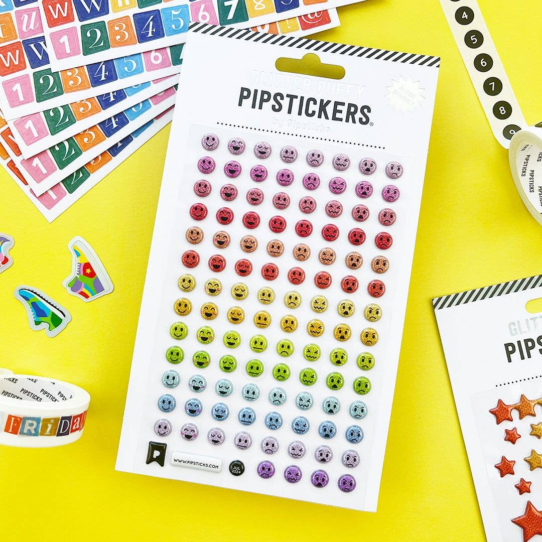 Puffy Emoji Rainbow Stickers - bubblegum market