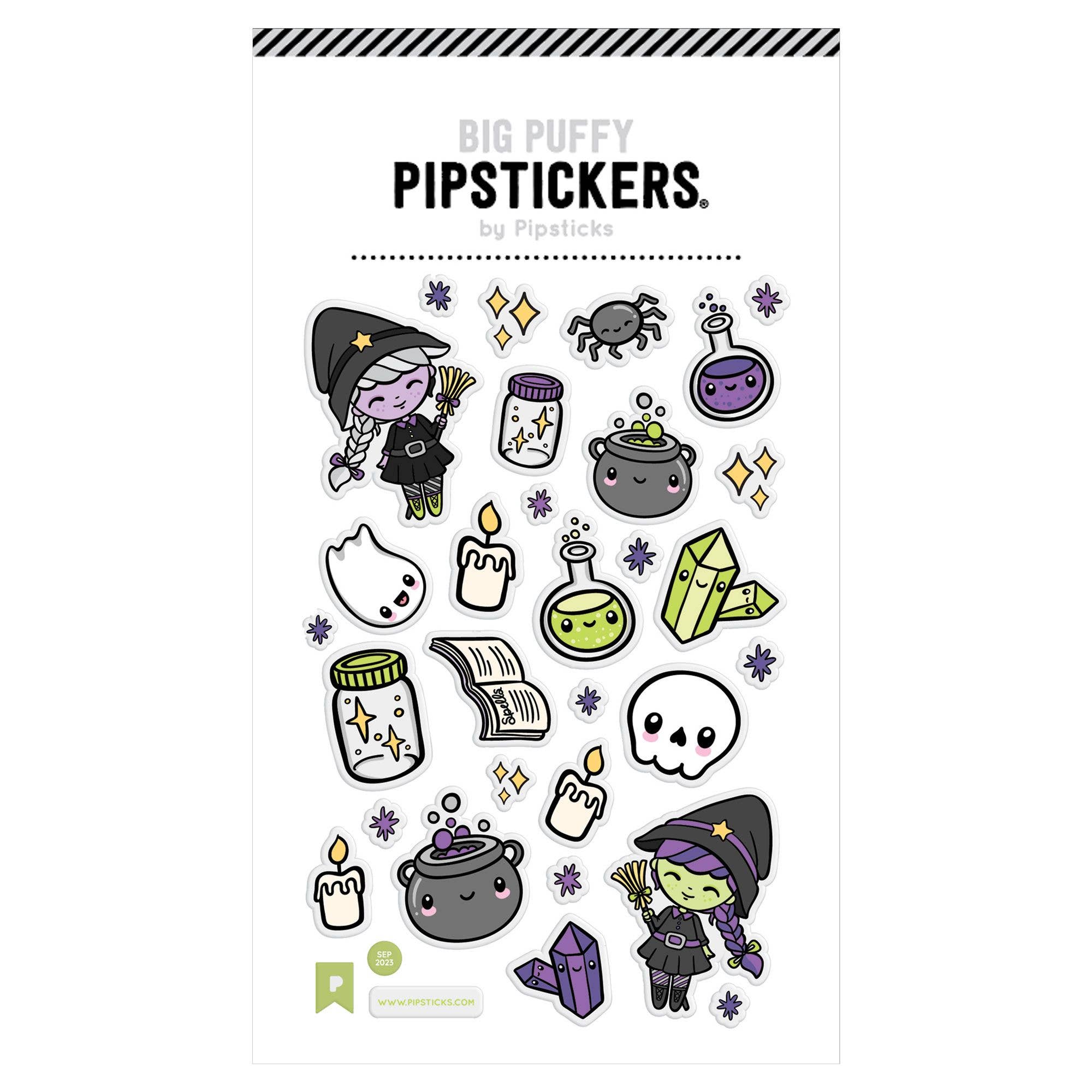 Puffy Learning To Spell Stickers - bubblegum market