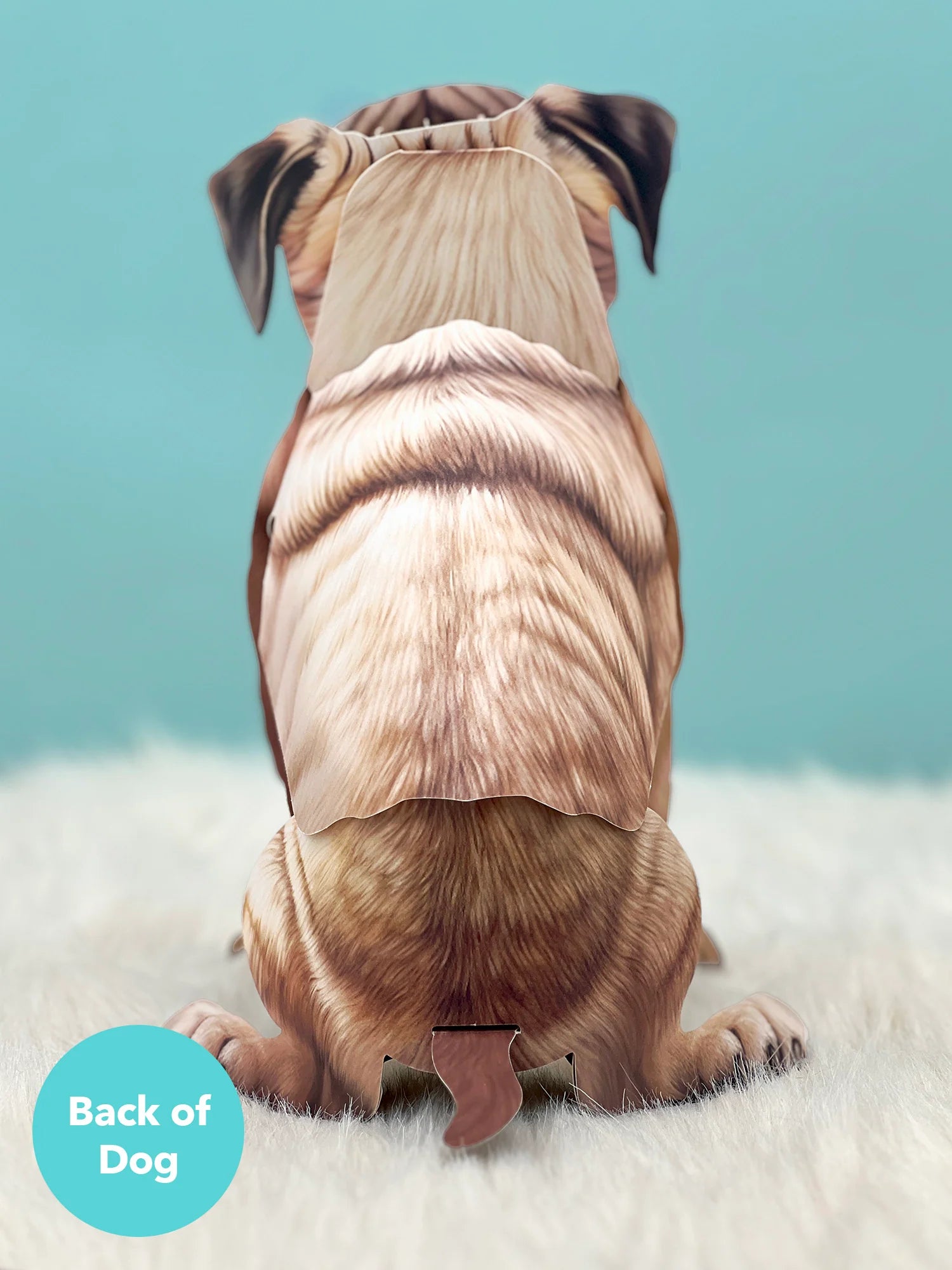 Pug Pop - Up Pet Card - bubblegum market