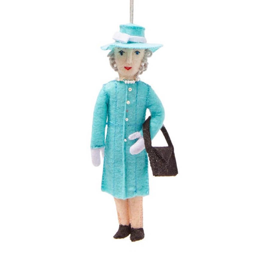 Queen Elizabeth Ornament - bubblegum market