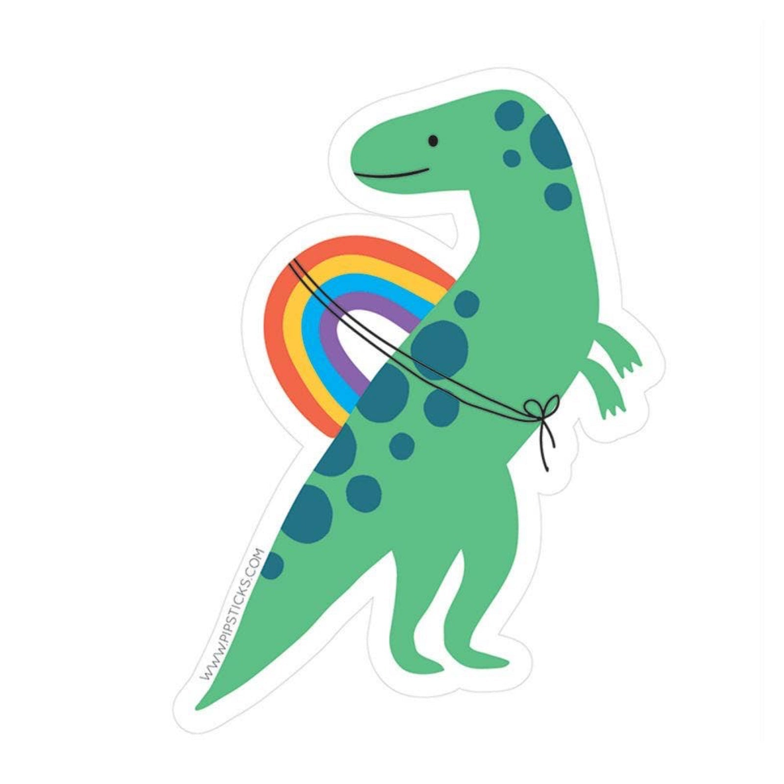 Rainbow Rider Vinyl Sticker - bubblegum market