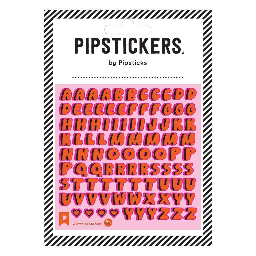 Red Lettered Stickers - bubblegum market