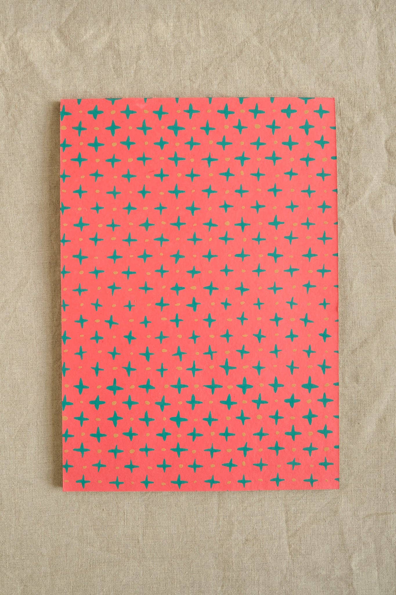 Red Markings Large A4 Scrapbook - bubblegum market