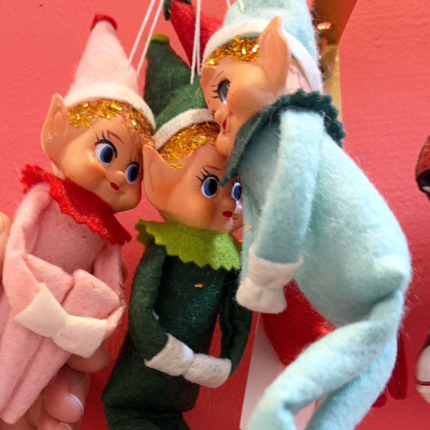 Retro Elf Ornament 5" - bubblegum market