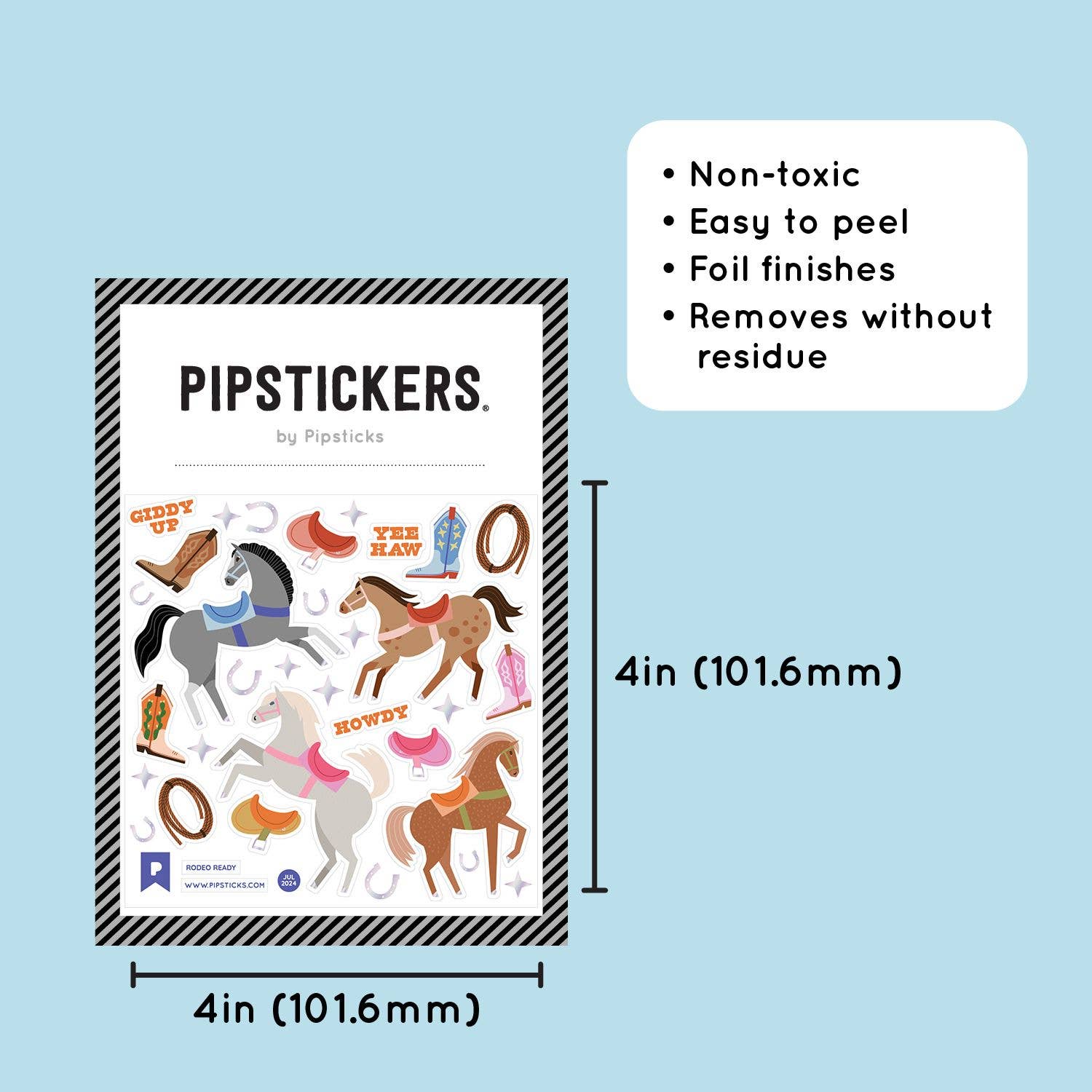 Rodeo Ready Stickers - bubblegum market