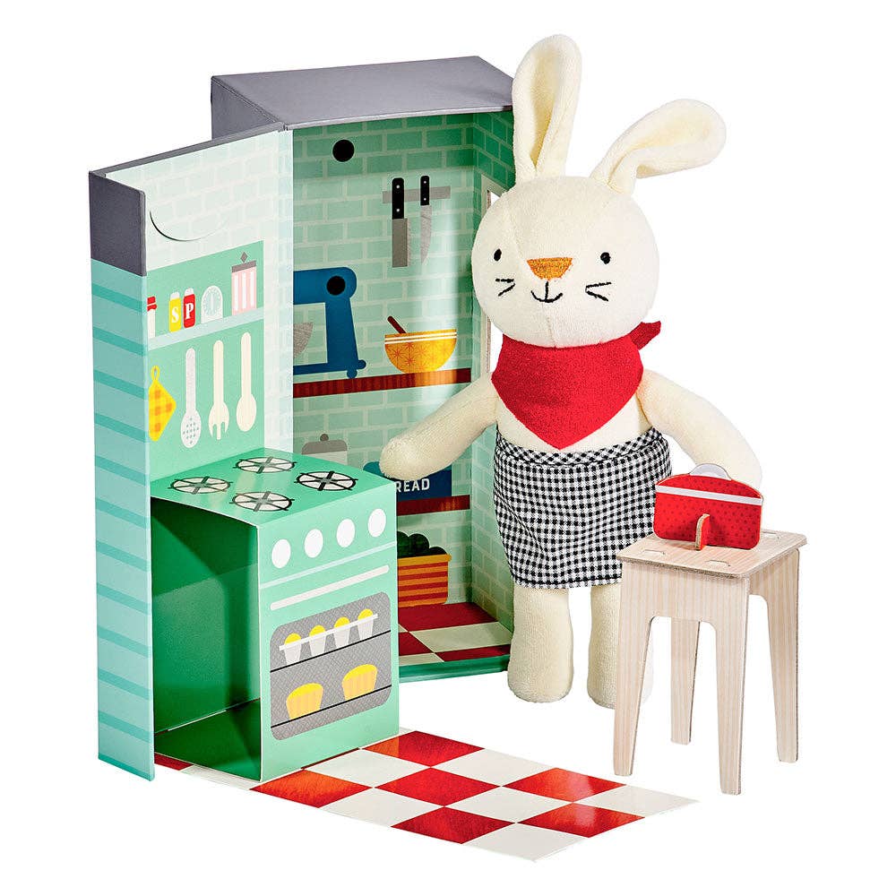 Rubie The Rabbit Animal Play Set - bubblegum market